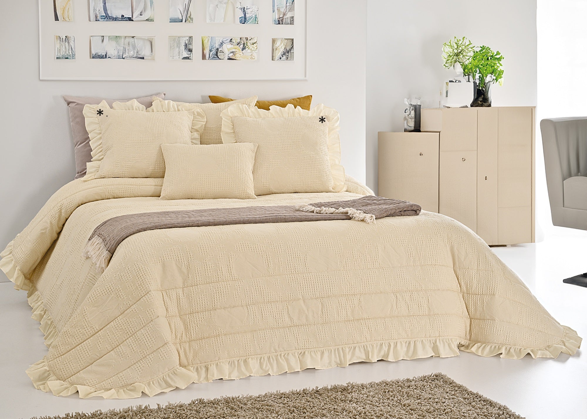 Edredom Helena Perola