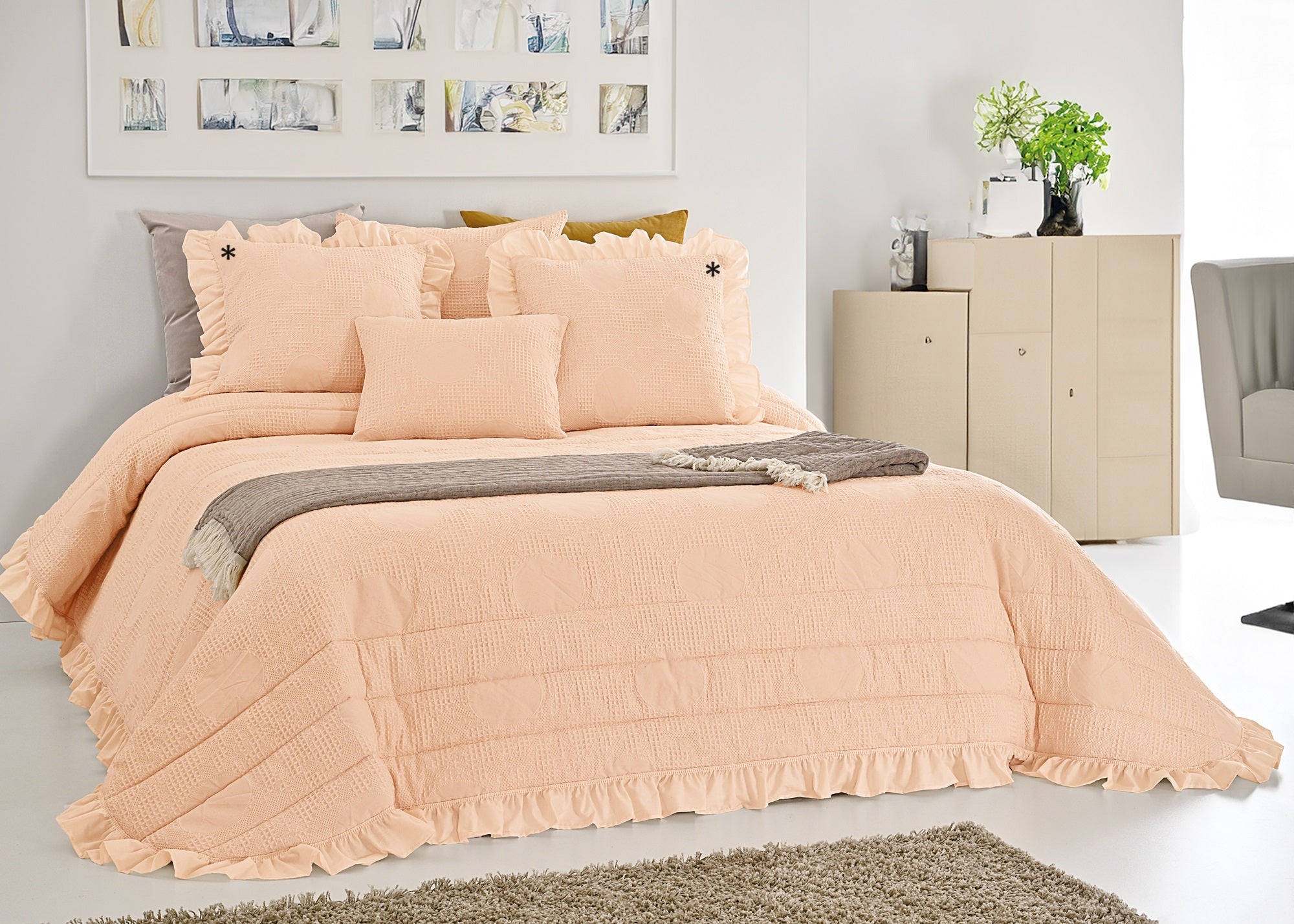 Edredom Helena Salmão