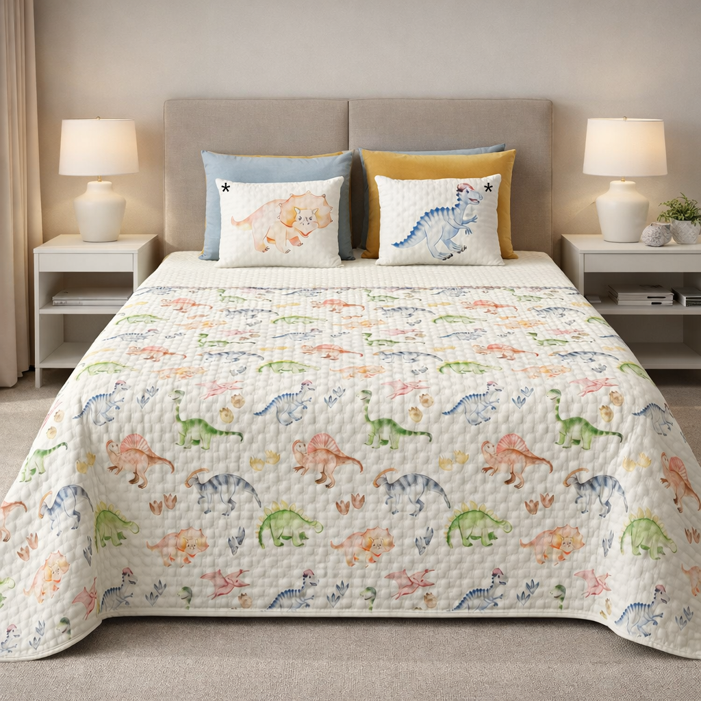 Colcha de Criança Dino