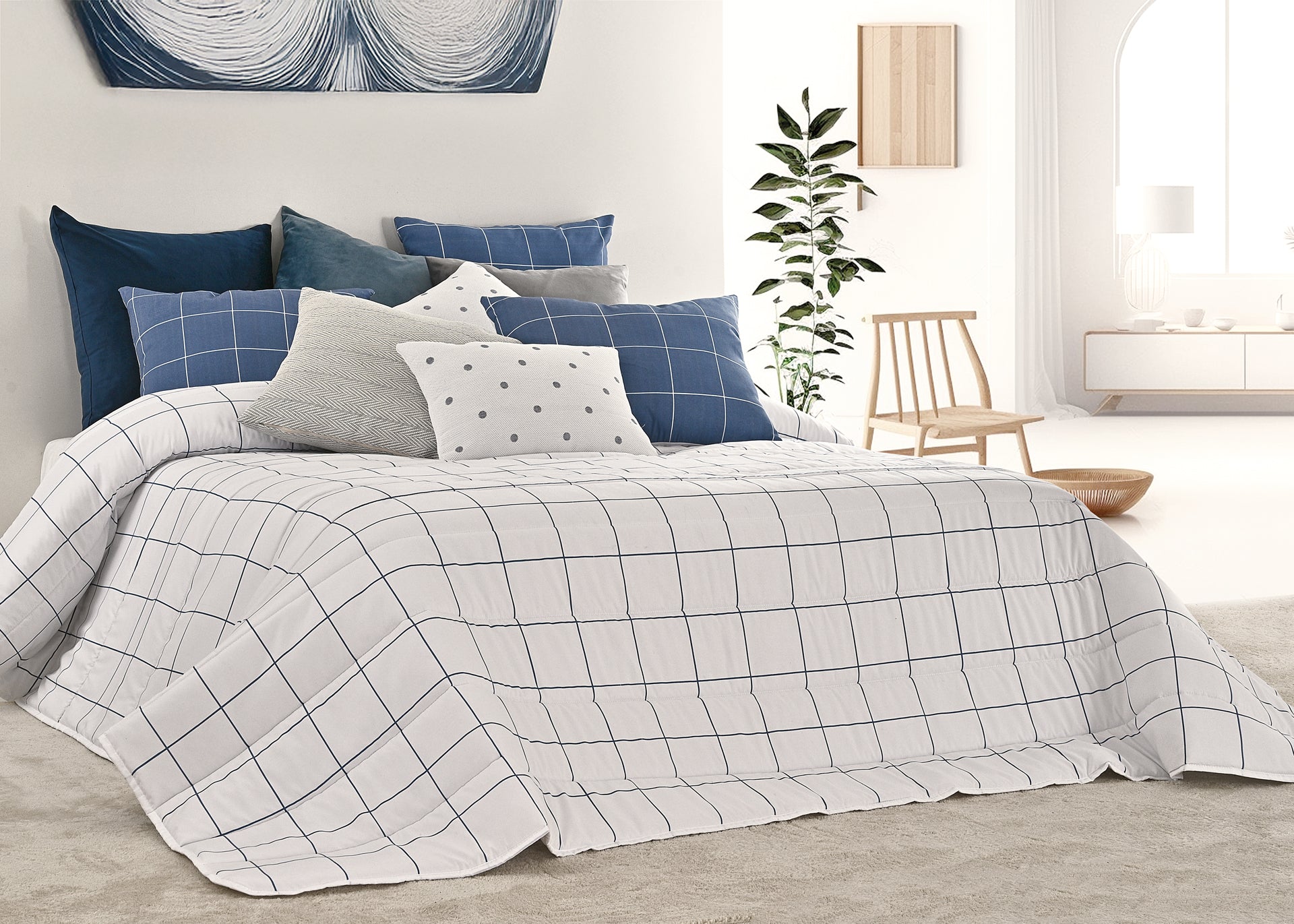 Colcha Troppa - Azul