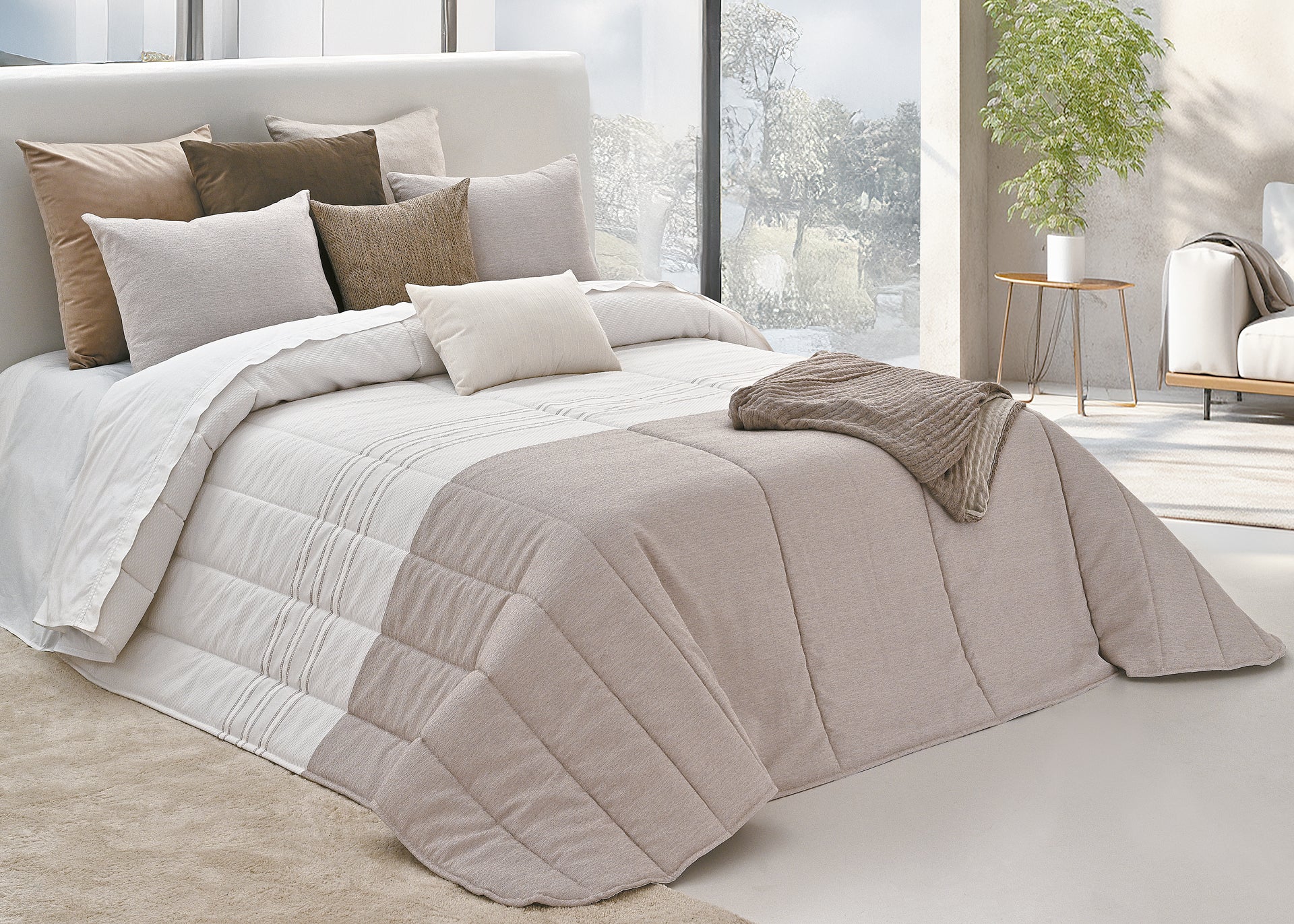 Edredom Ardea - Bege