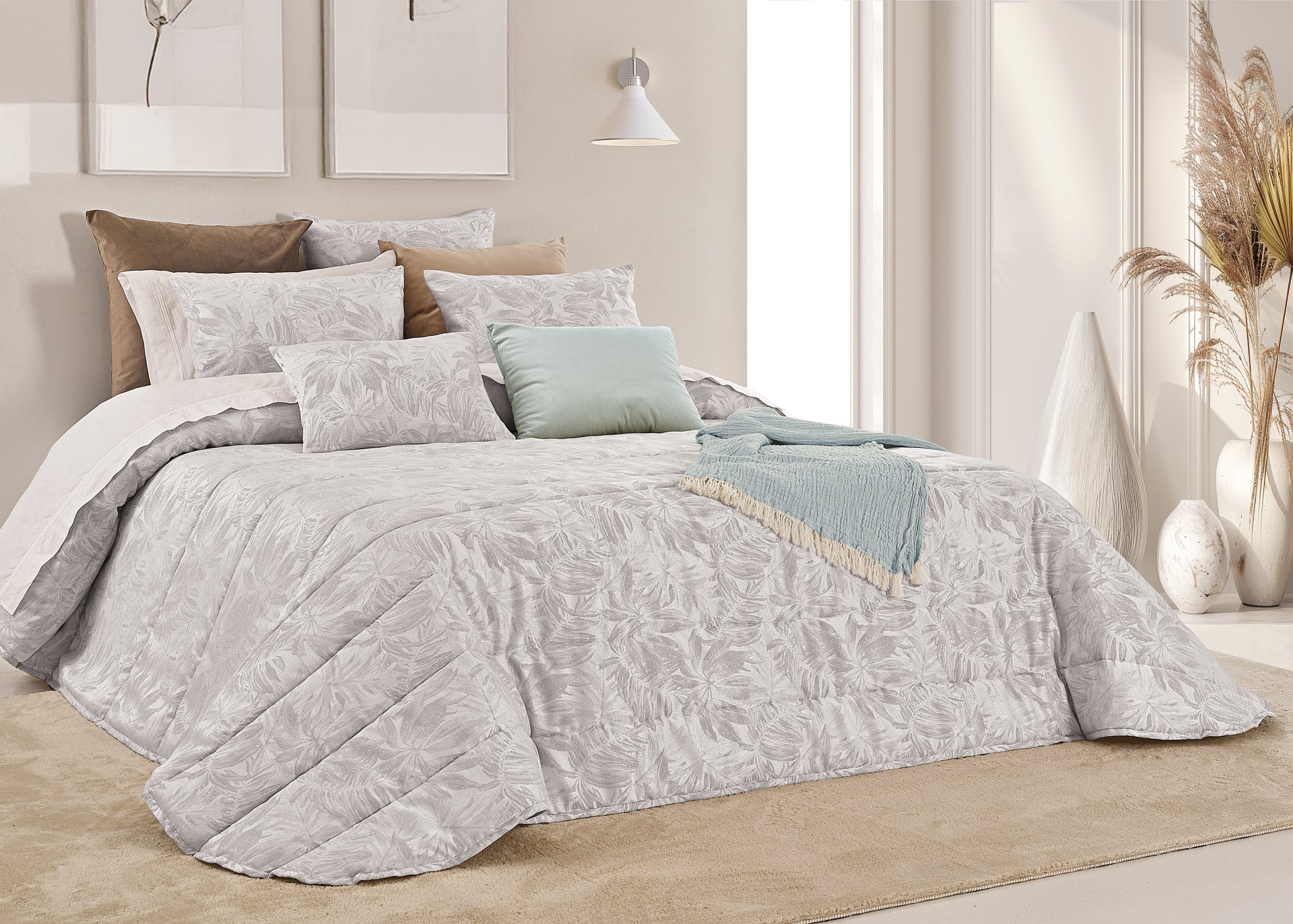 Edredom Bresso - Cinza