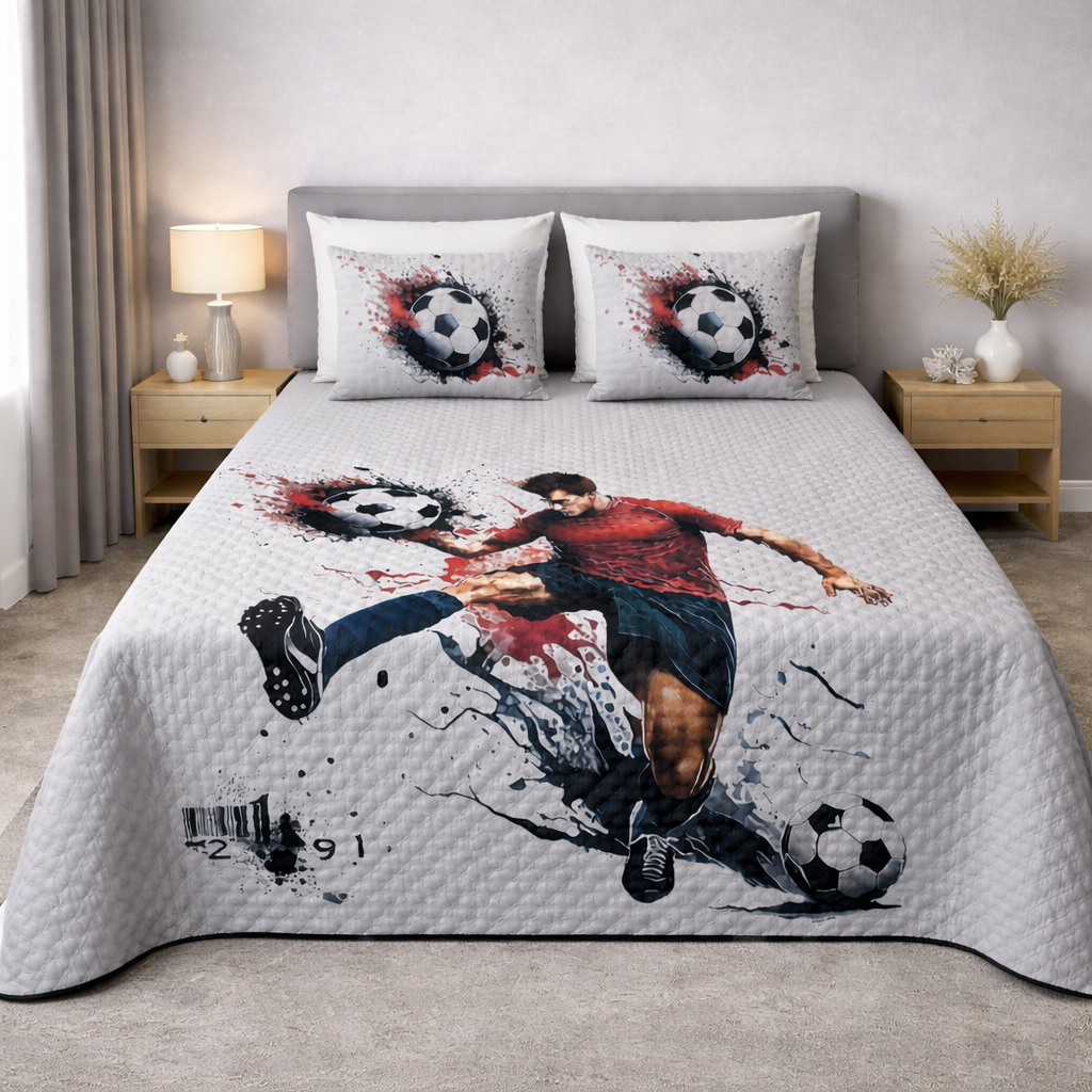 Colcha de Criança Futebol