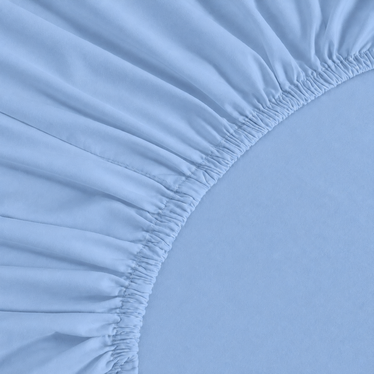 Lençol de Baixo Azul Bebé Ajustável com Elástico