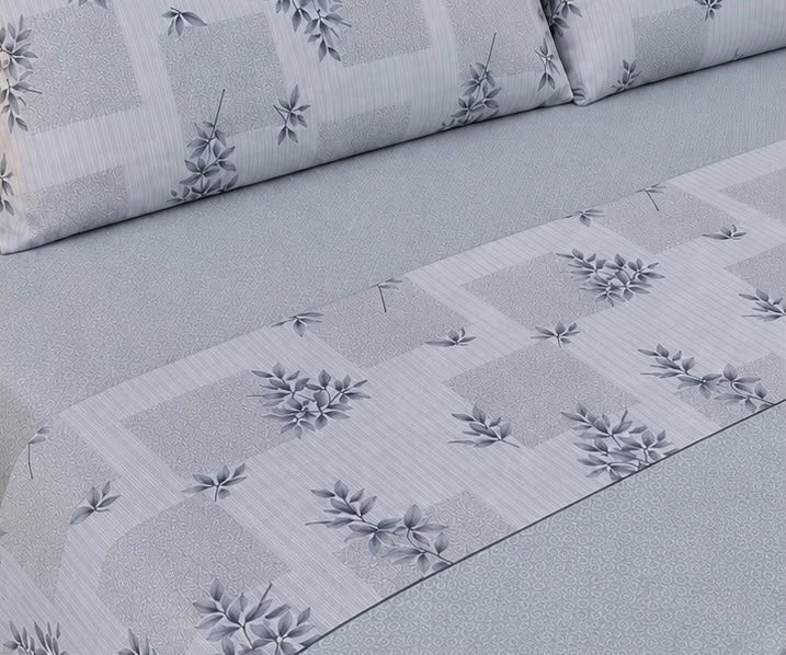 Jogo de Lençóis de Cama Flanela Area Azul