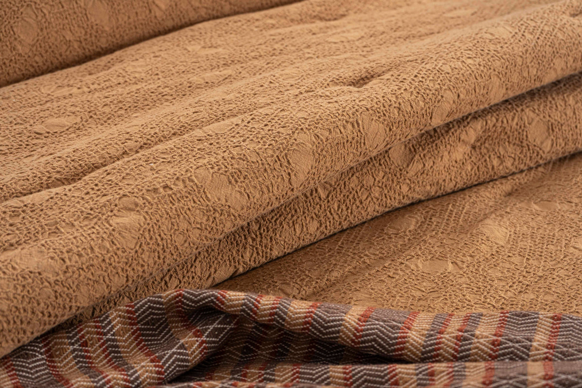 Colcha Jacquard Bruma Camel