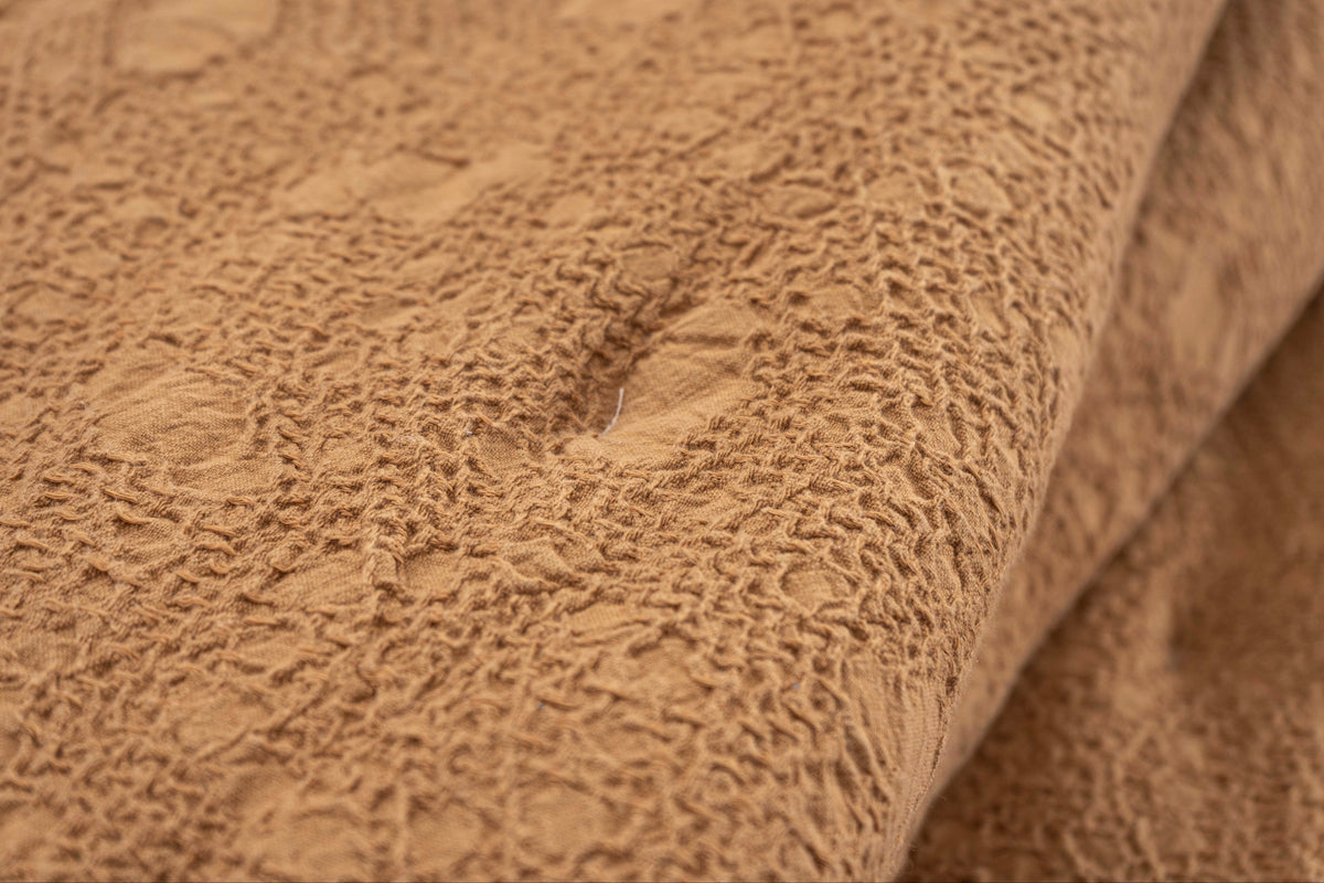 Colcha Jacquard Bruma Camel