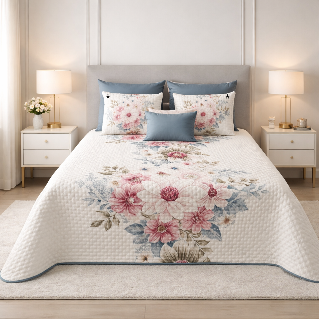 Colcha Digital Camélia