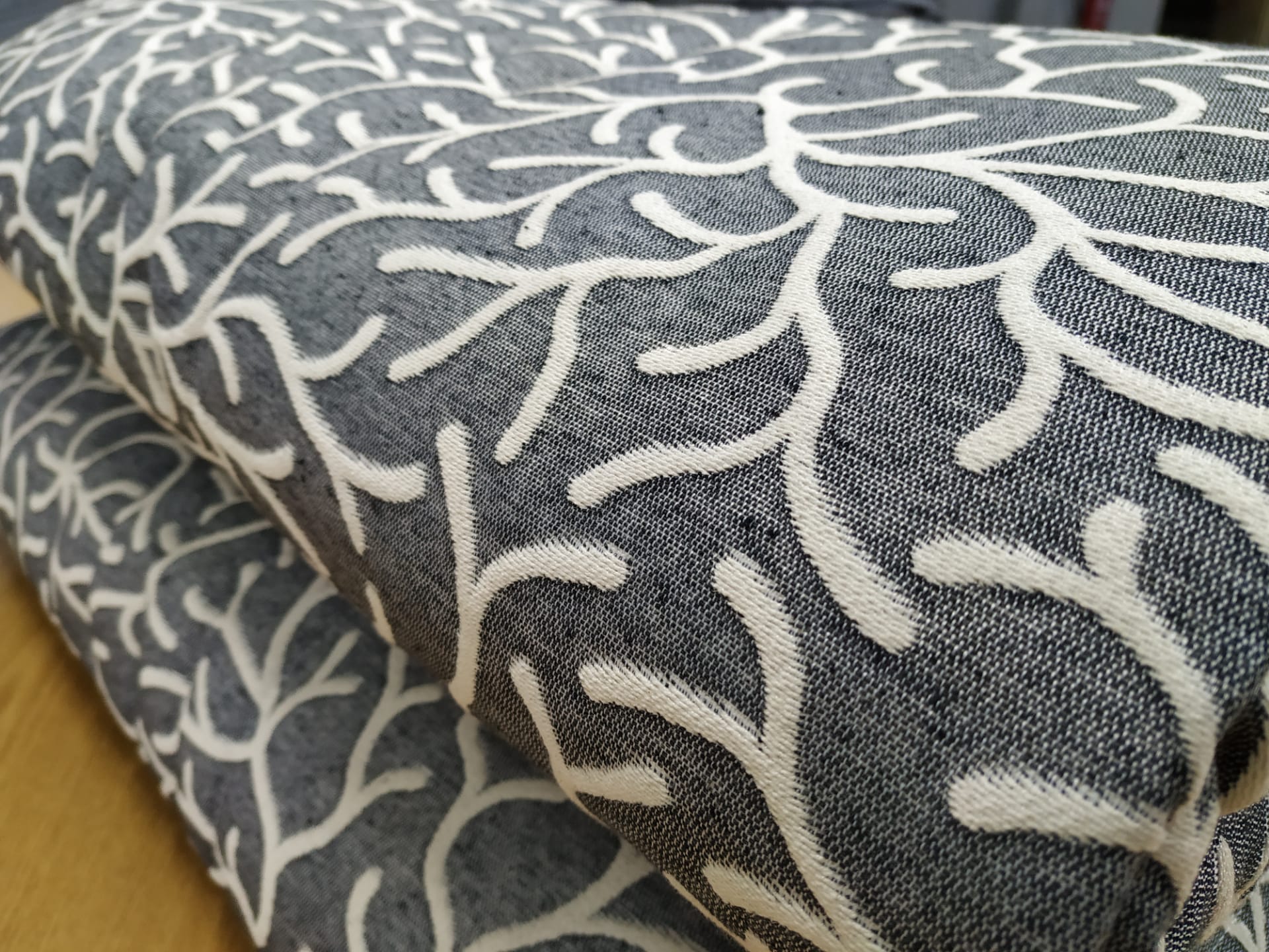 Edredom de Jacquard Coral