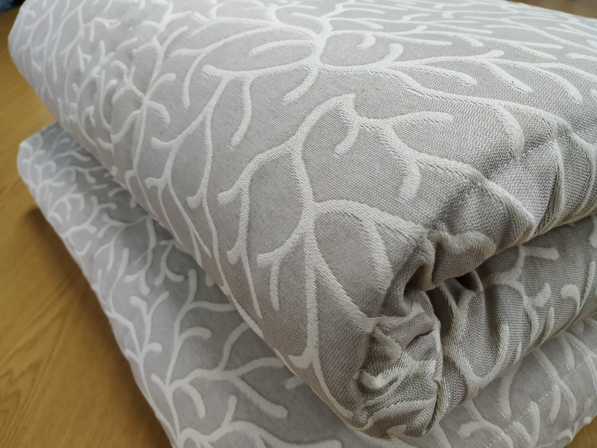 Edredom de Jacquard Coral