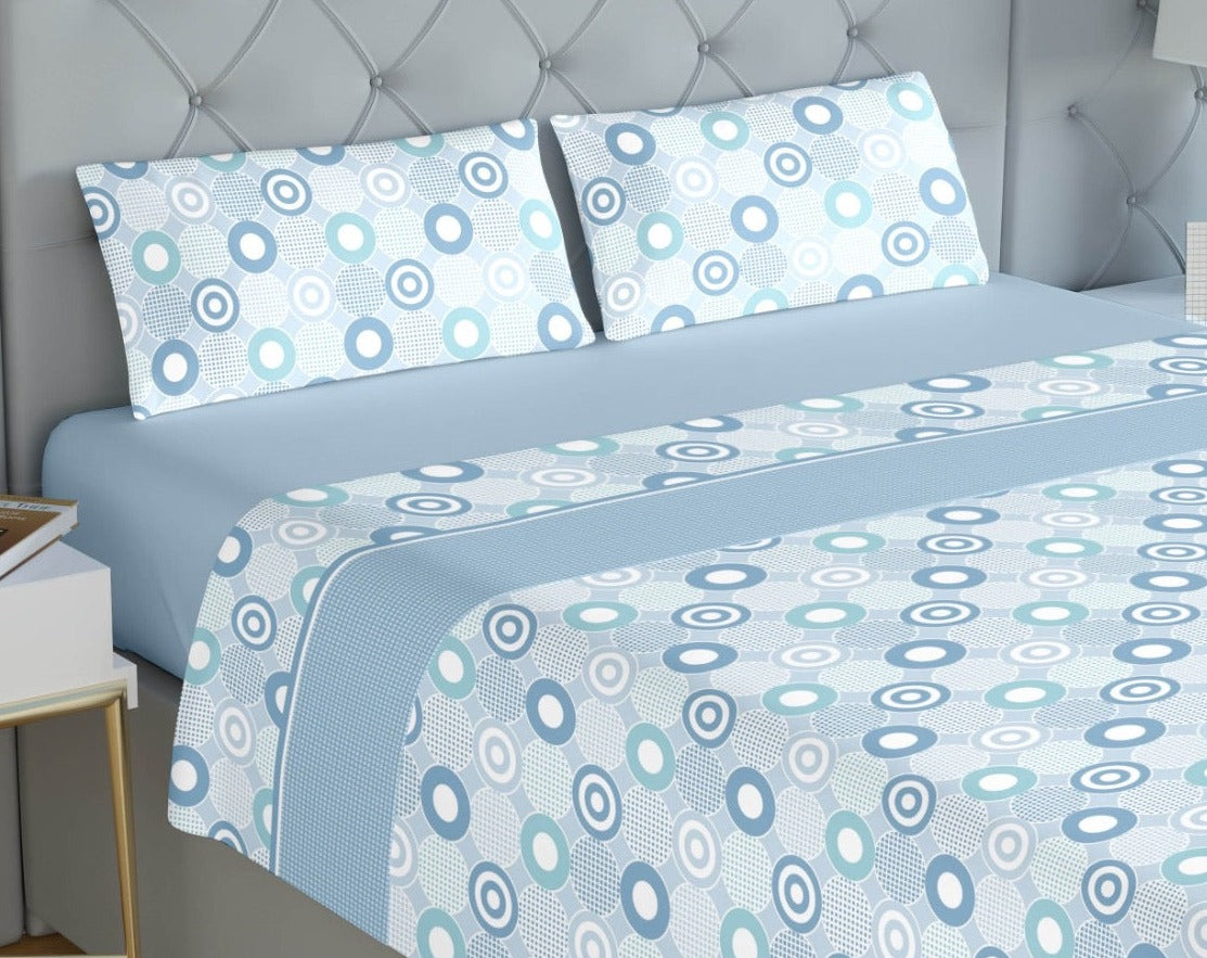 Lençóis de Coralina Elegance Leco Azul
