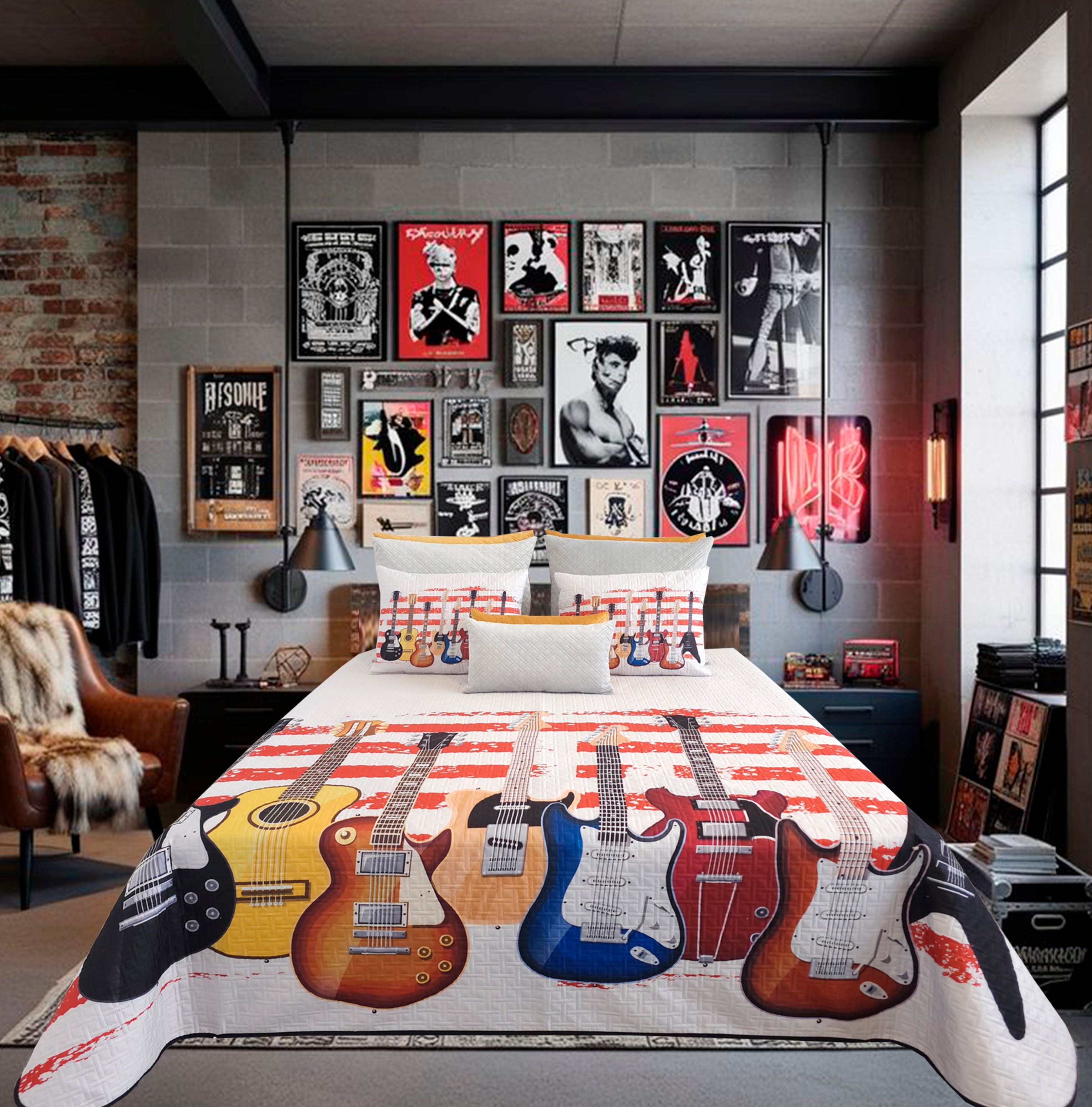 Colcha Guitarra