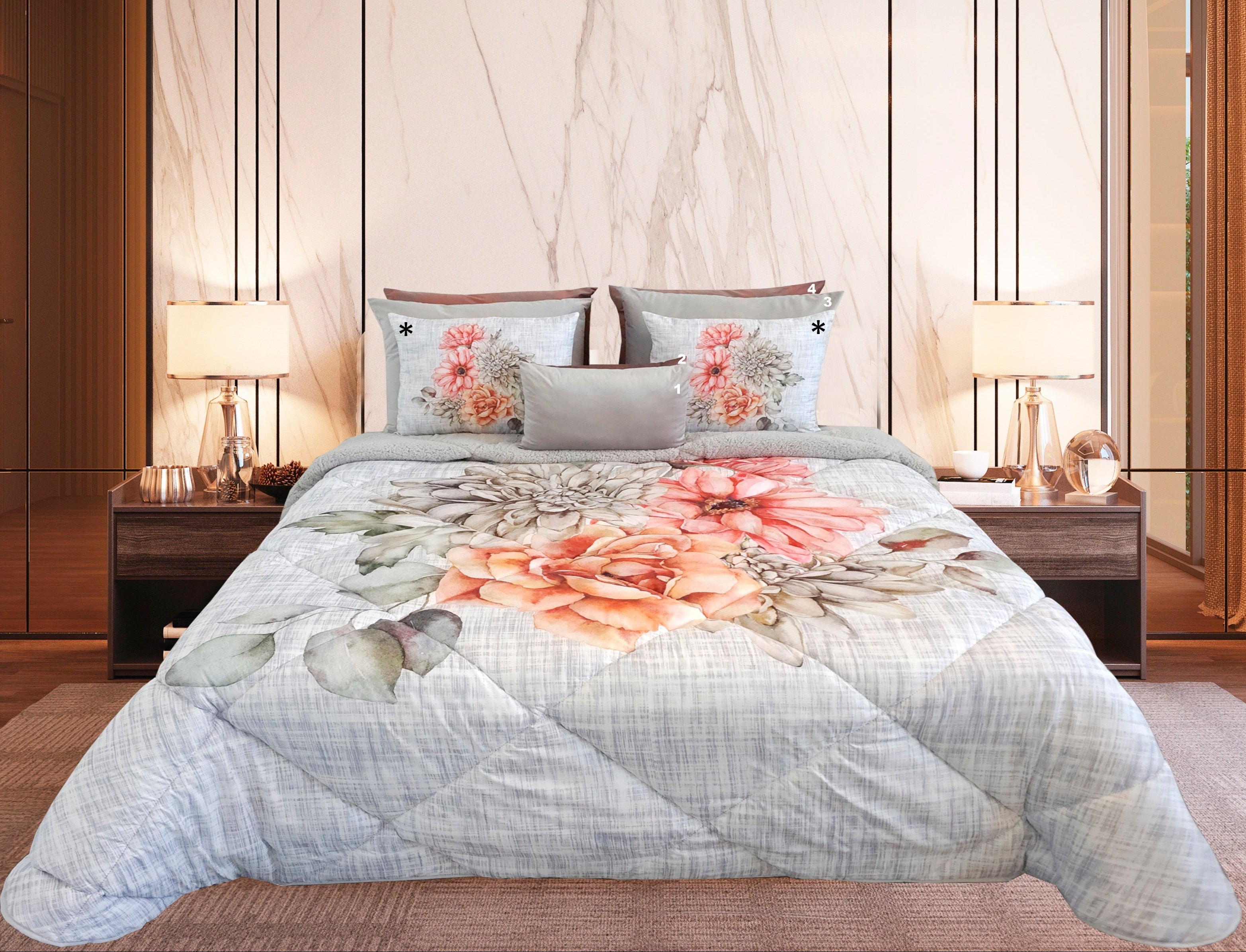 Edredom de Borrego Inês