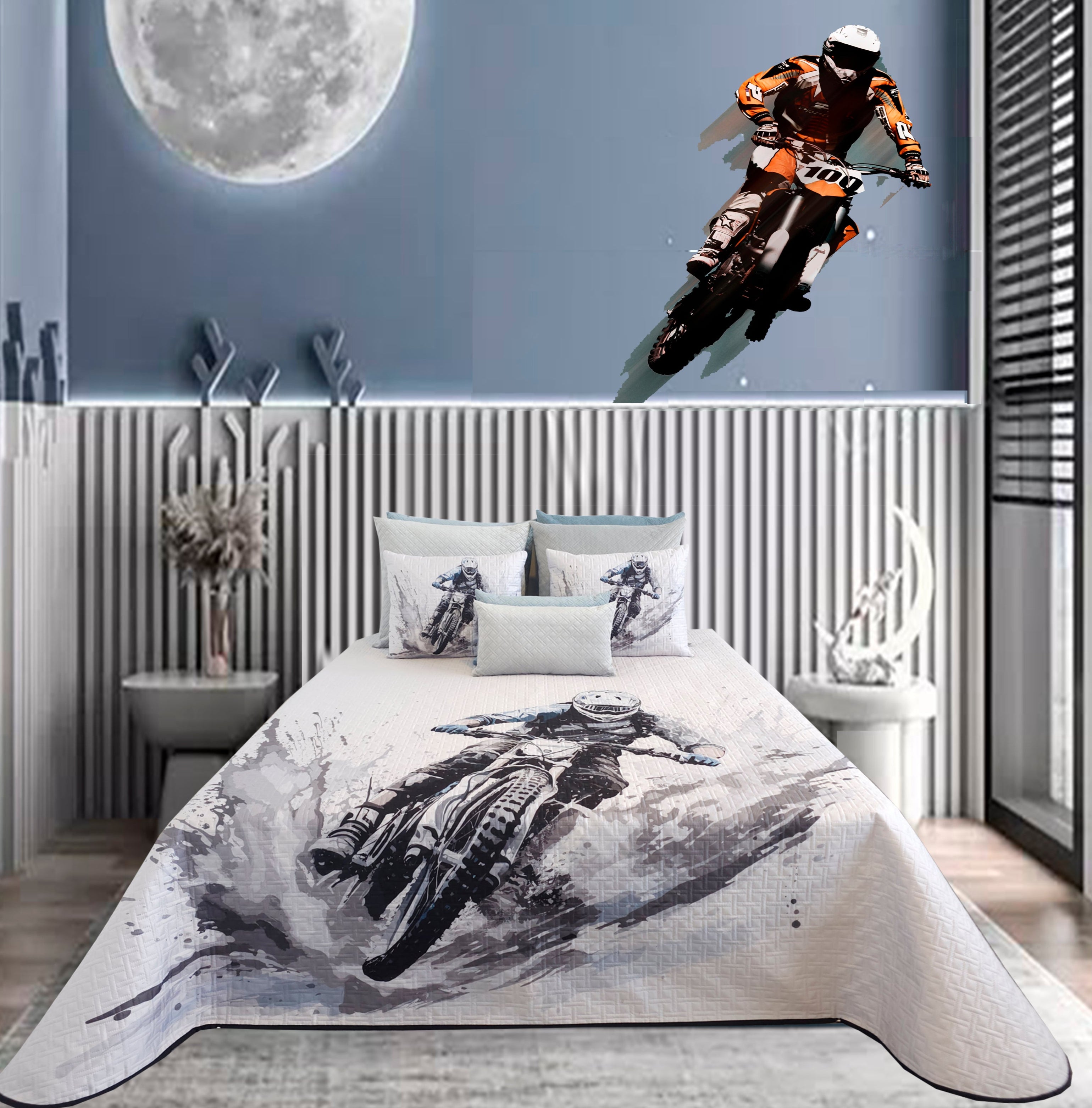Colcha Motocross