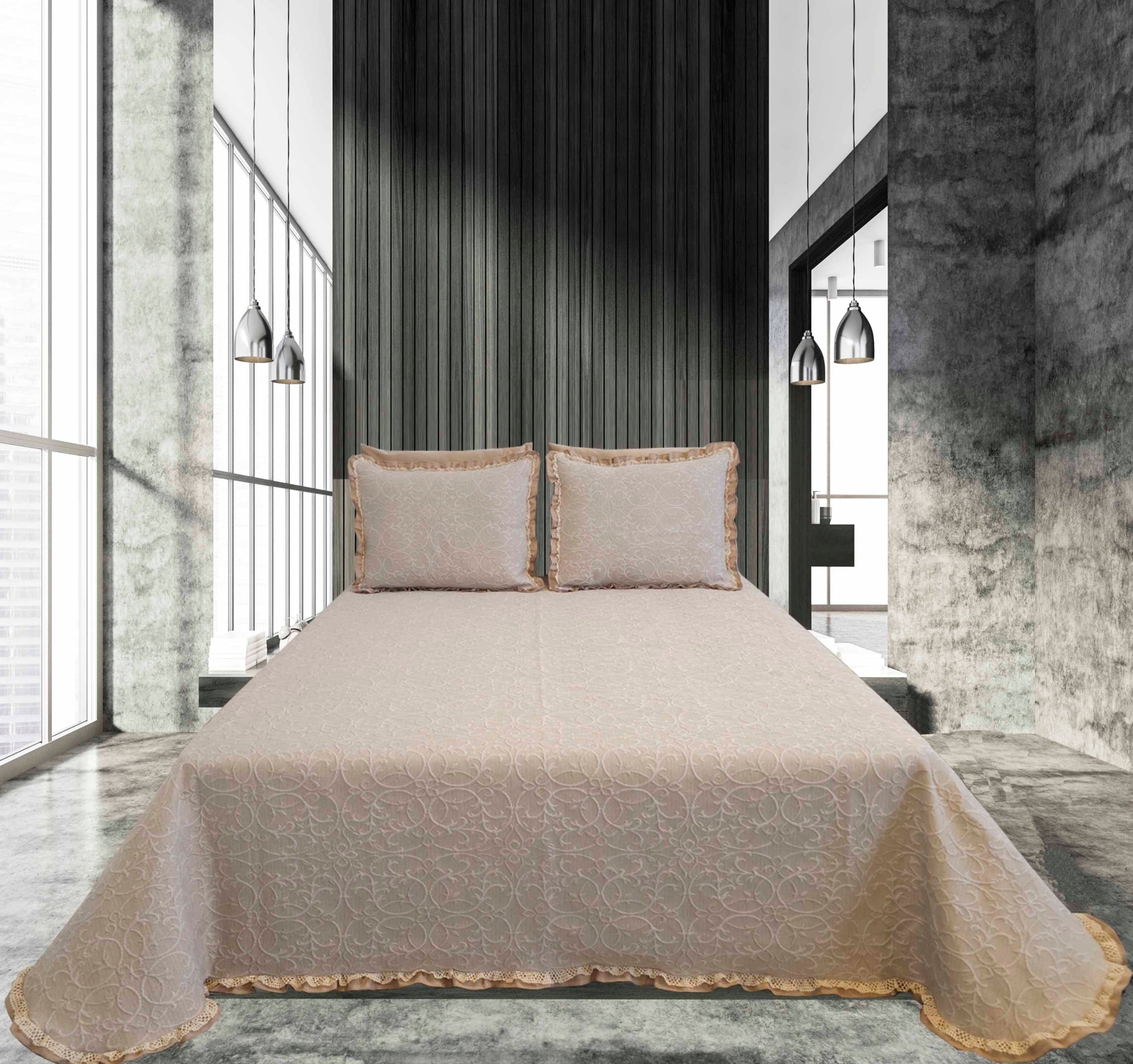 Colcha Sófia - Bege