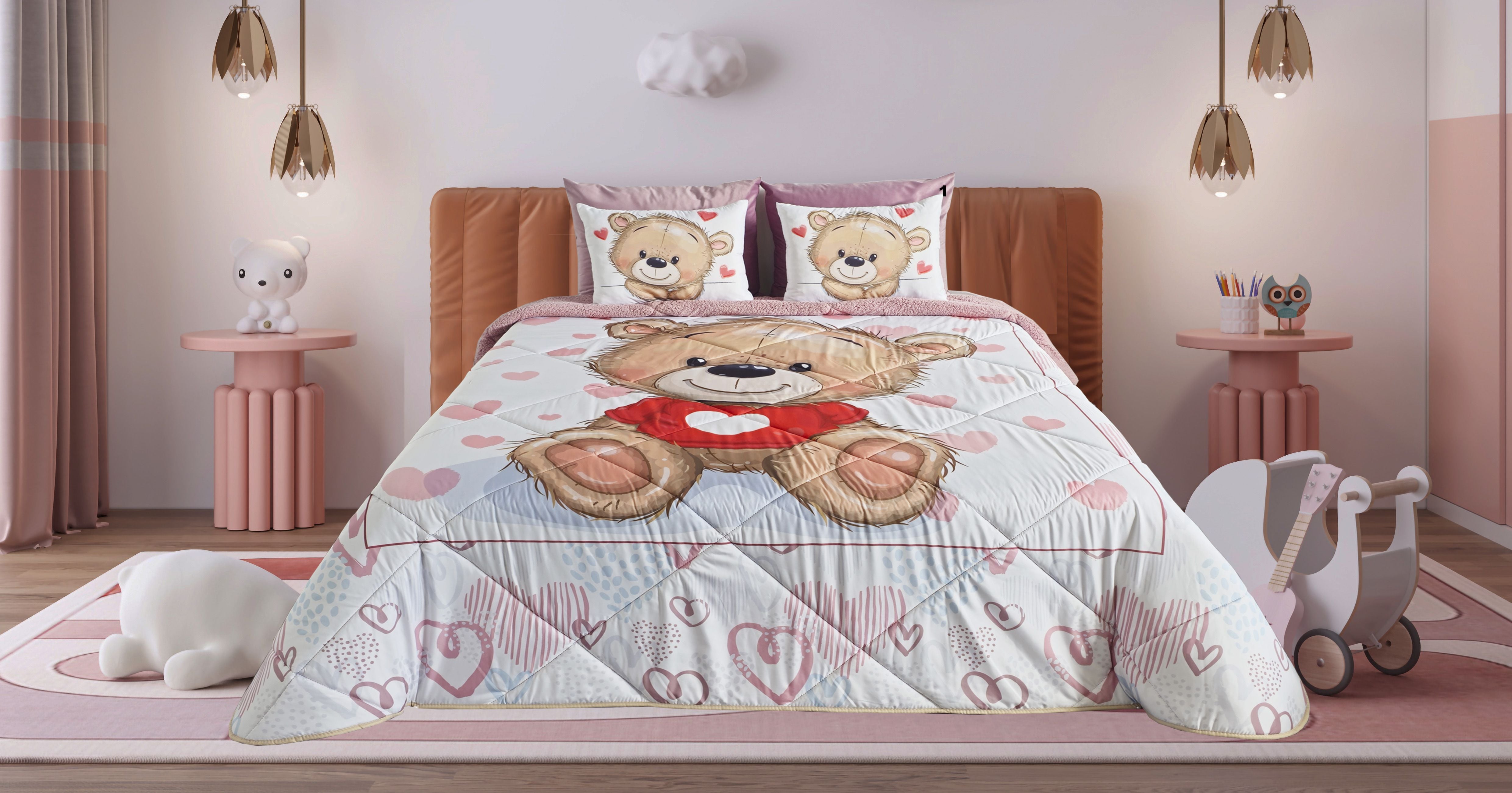 Edredom de Borrego Teddy