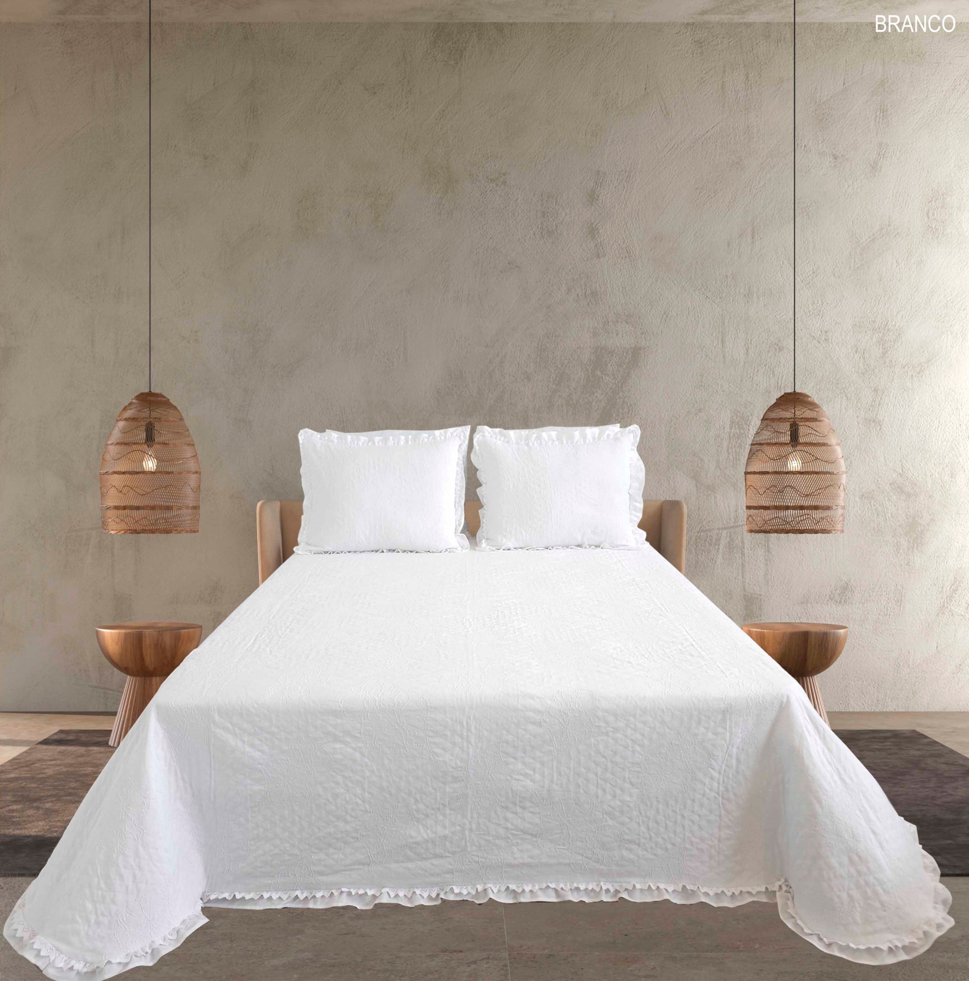 Colcha Valença - Branca