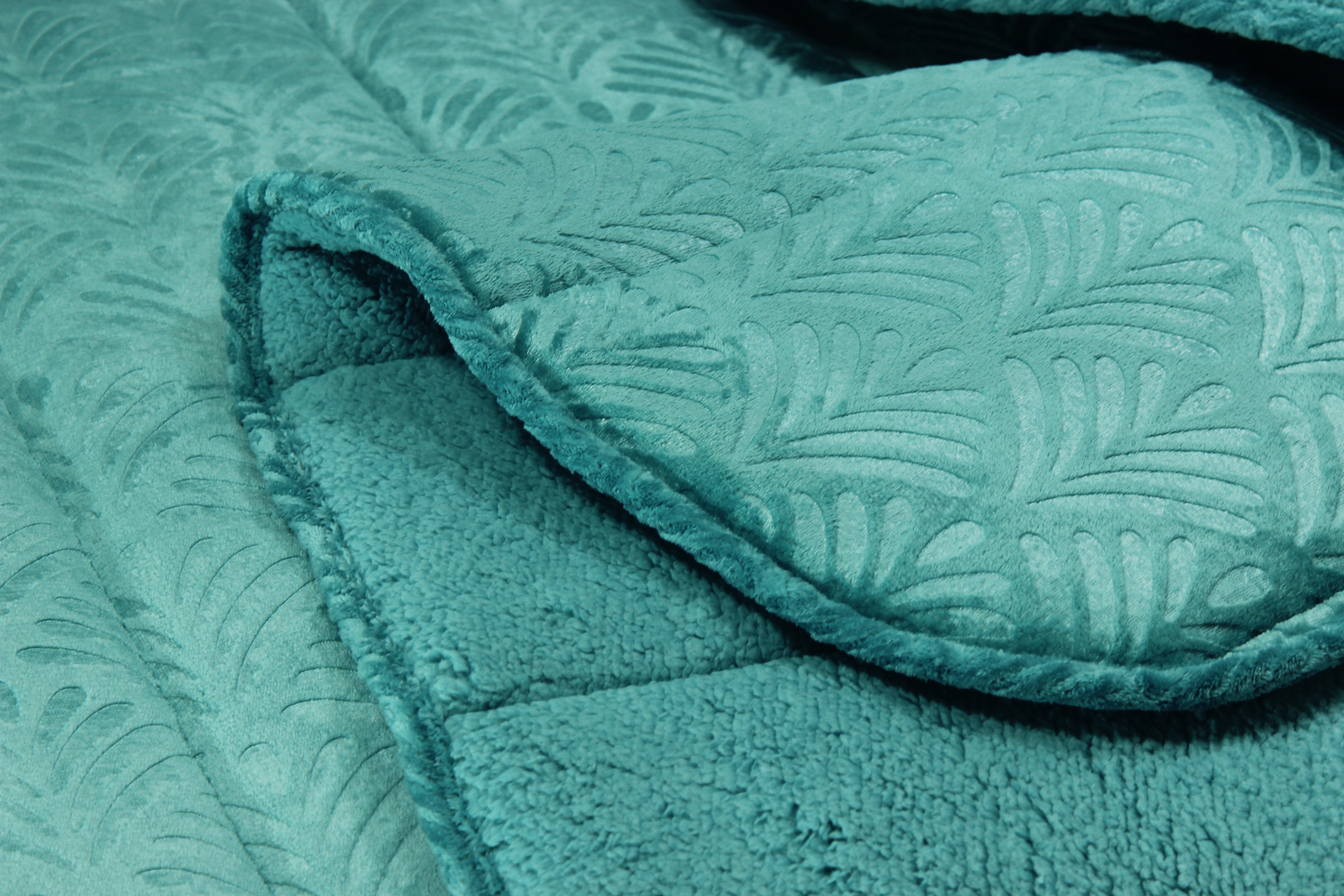 Edredom de Borrego Warm Leque Verde