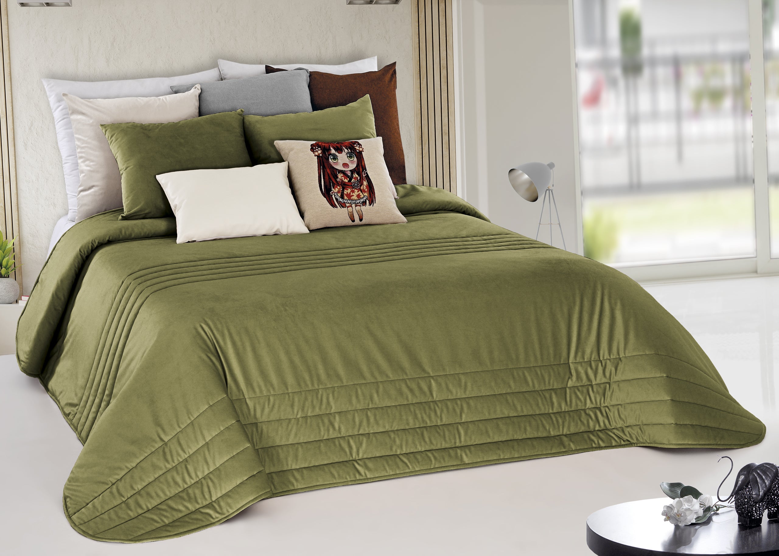 Edredom Mogno 2 Azeitona