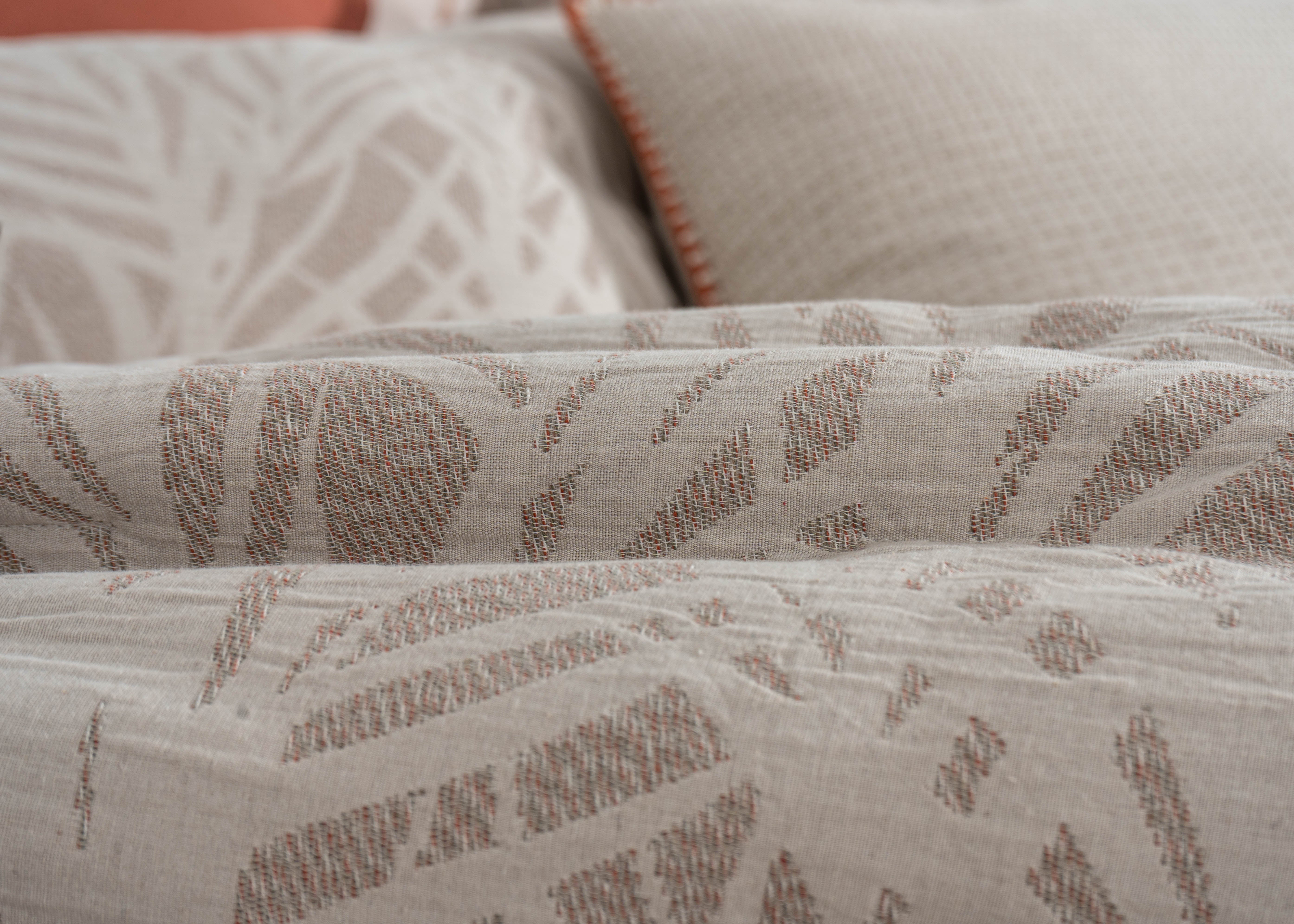 Colcha Jacquard Marco Bege