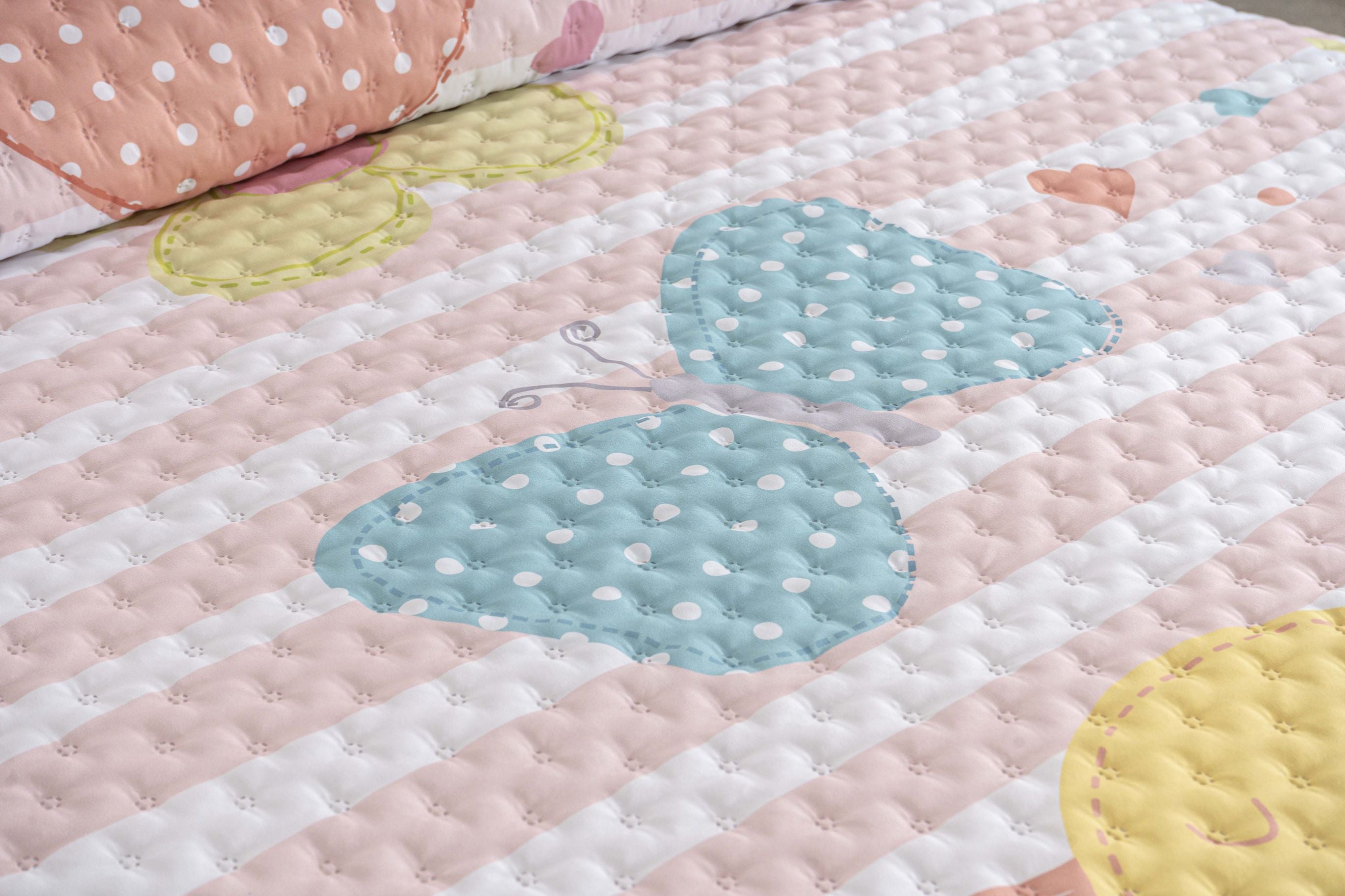 Colcha de Criança Mariposa