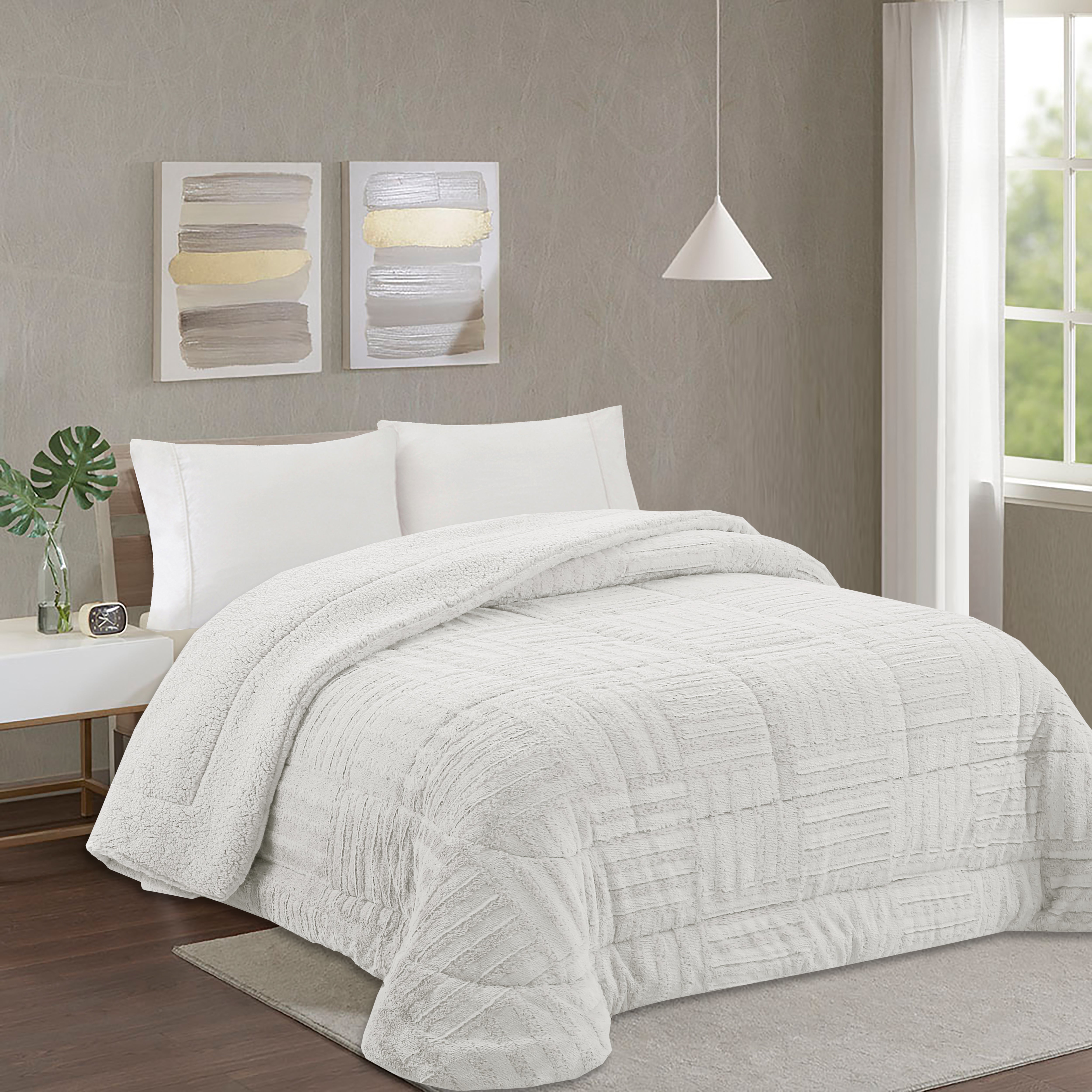 Edredom Pêlo de Borrego Óscar Pérola