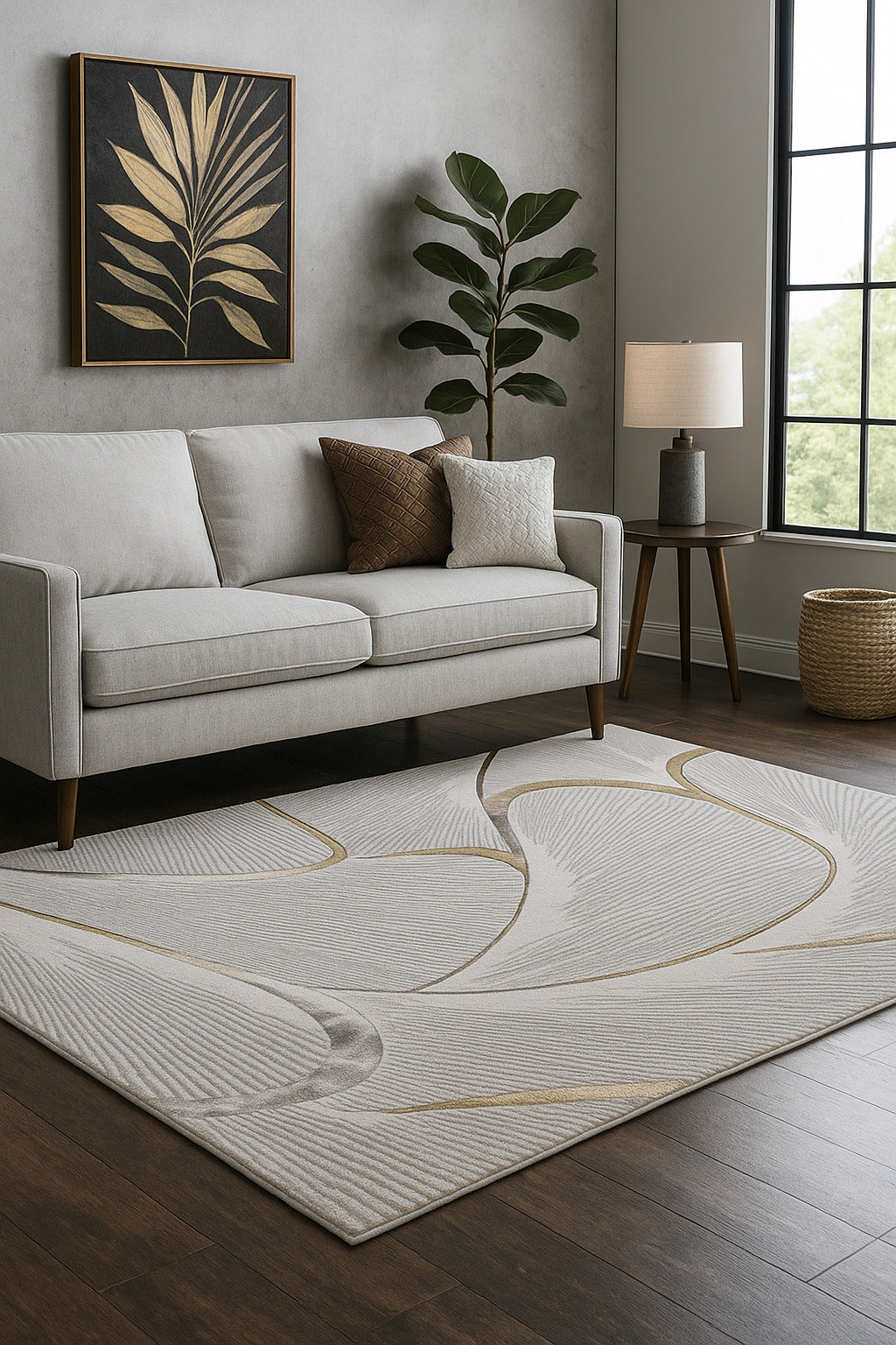 Tapete Eclipse Dourado