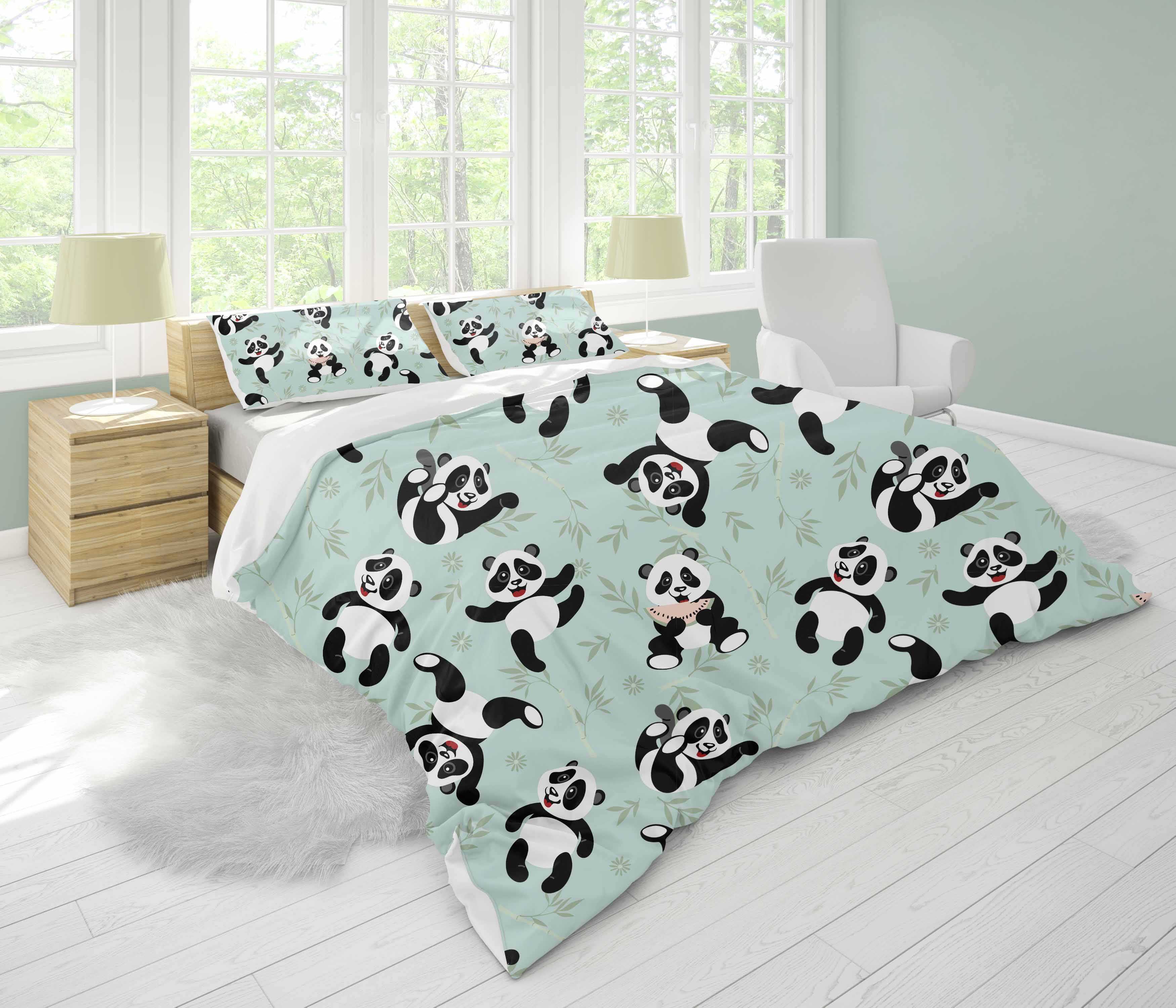 Edredom de Criança Panda