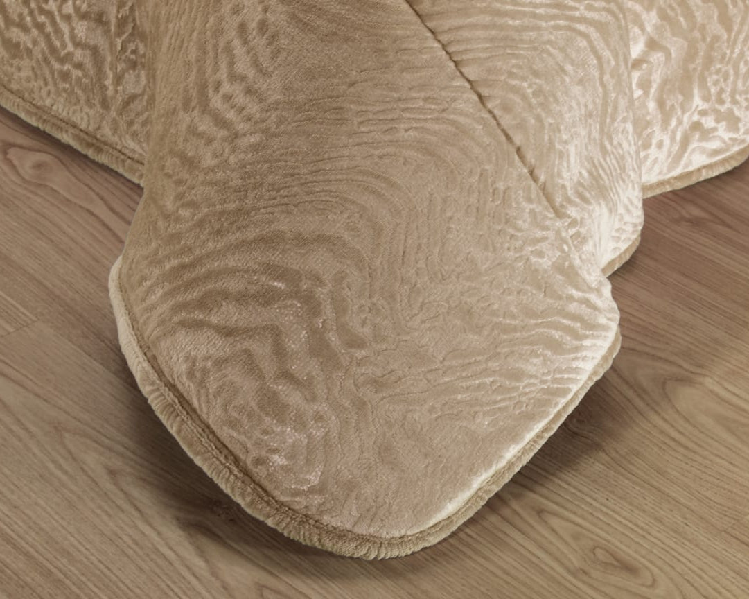 Edredom de Borrego Warm Pérsia Bege