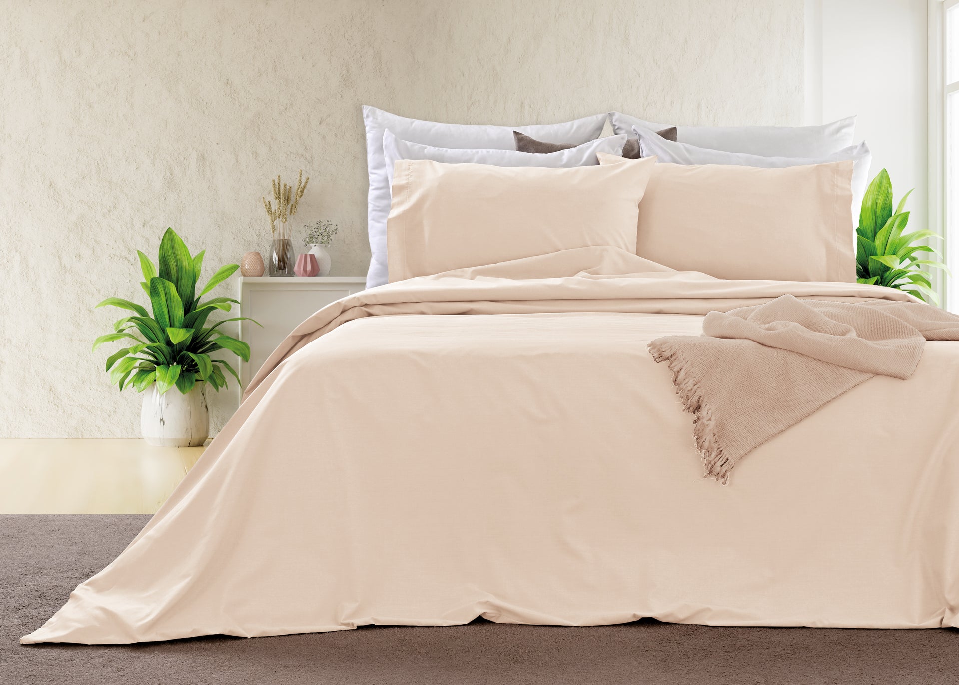 Capa de Edredom Para Hotelaria Classic Perola