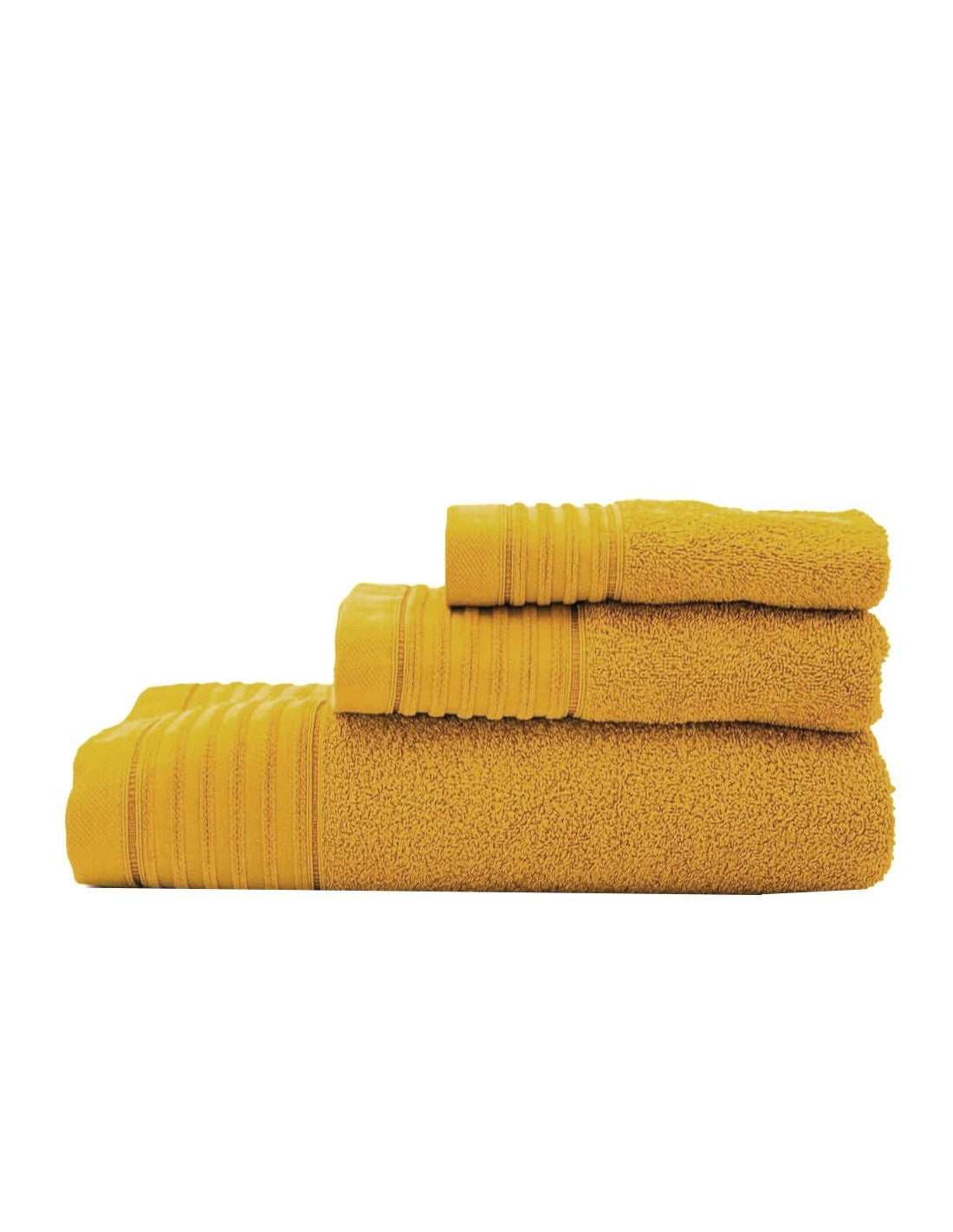 Jogo de Banho Chenil Amarelo Mostarda