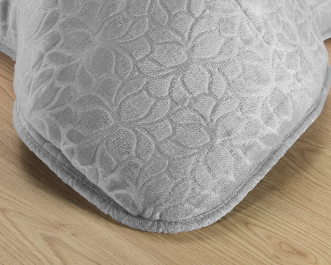 Edredom de Borrego Warm Lótus Cinza