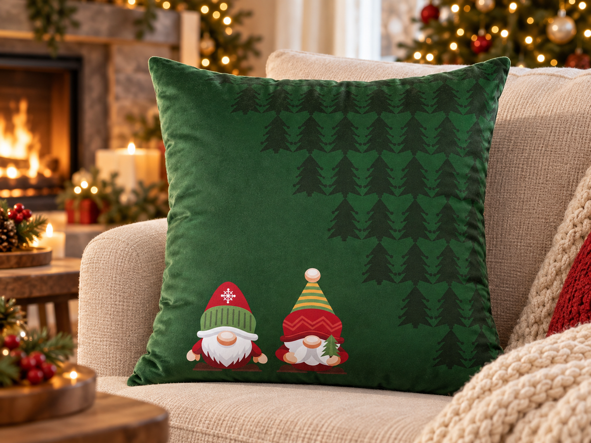 Almofada Decorativa de Natal Jingle