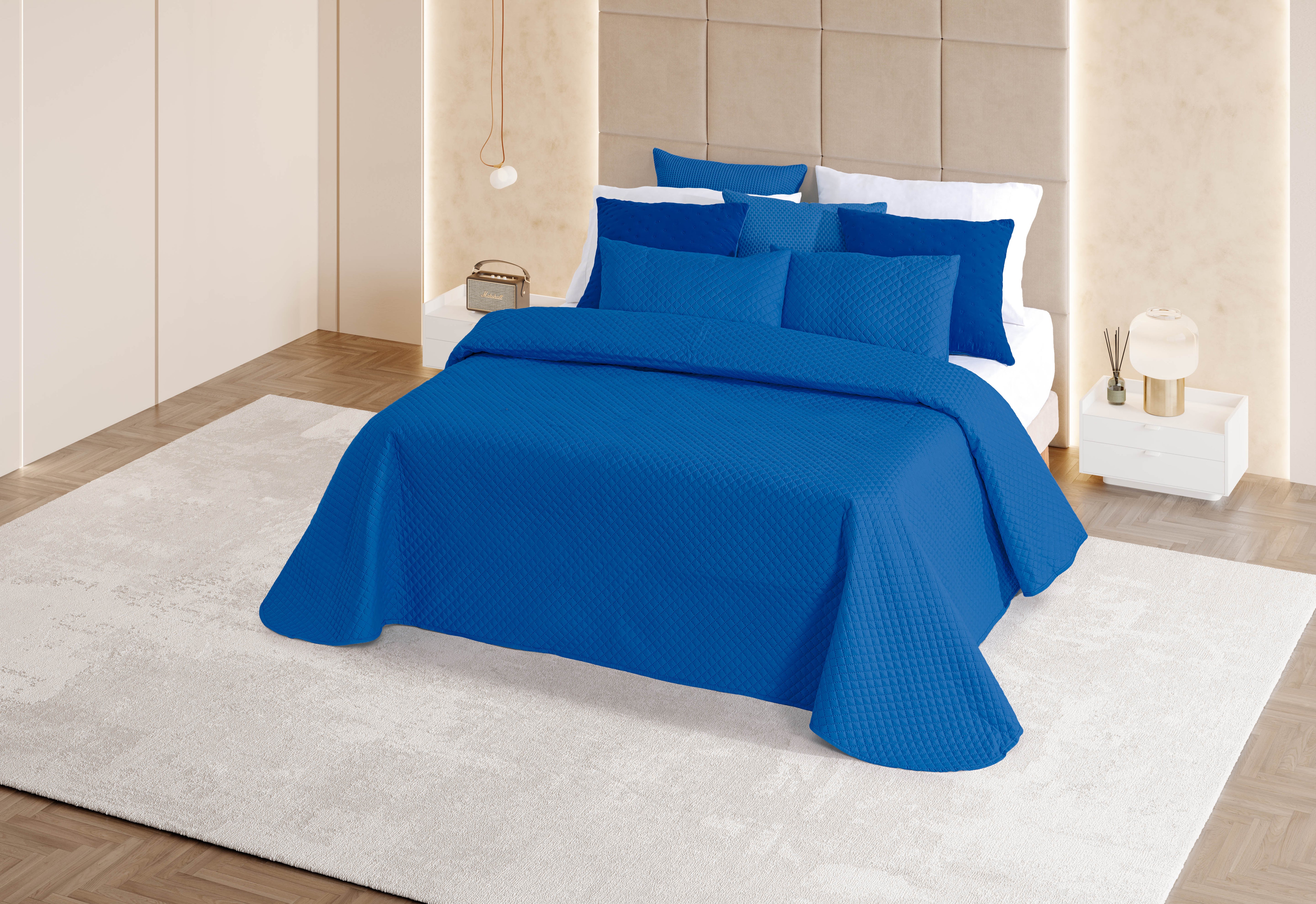 Colcha Troia 2 Azulão