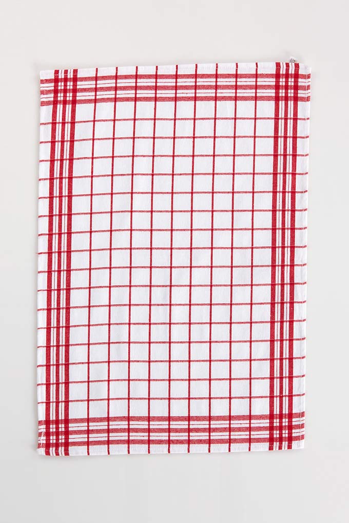 Panos de Cozinha Jacquard Sarja Riscas