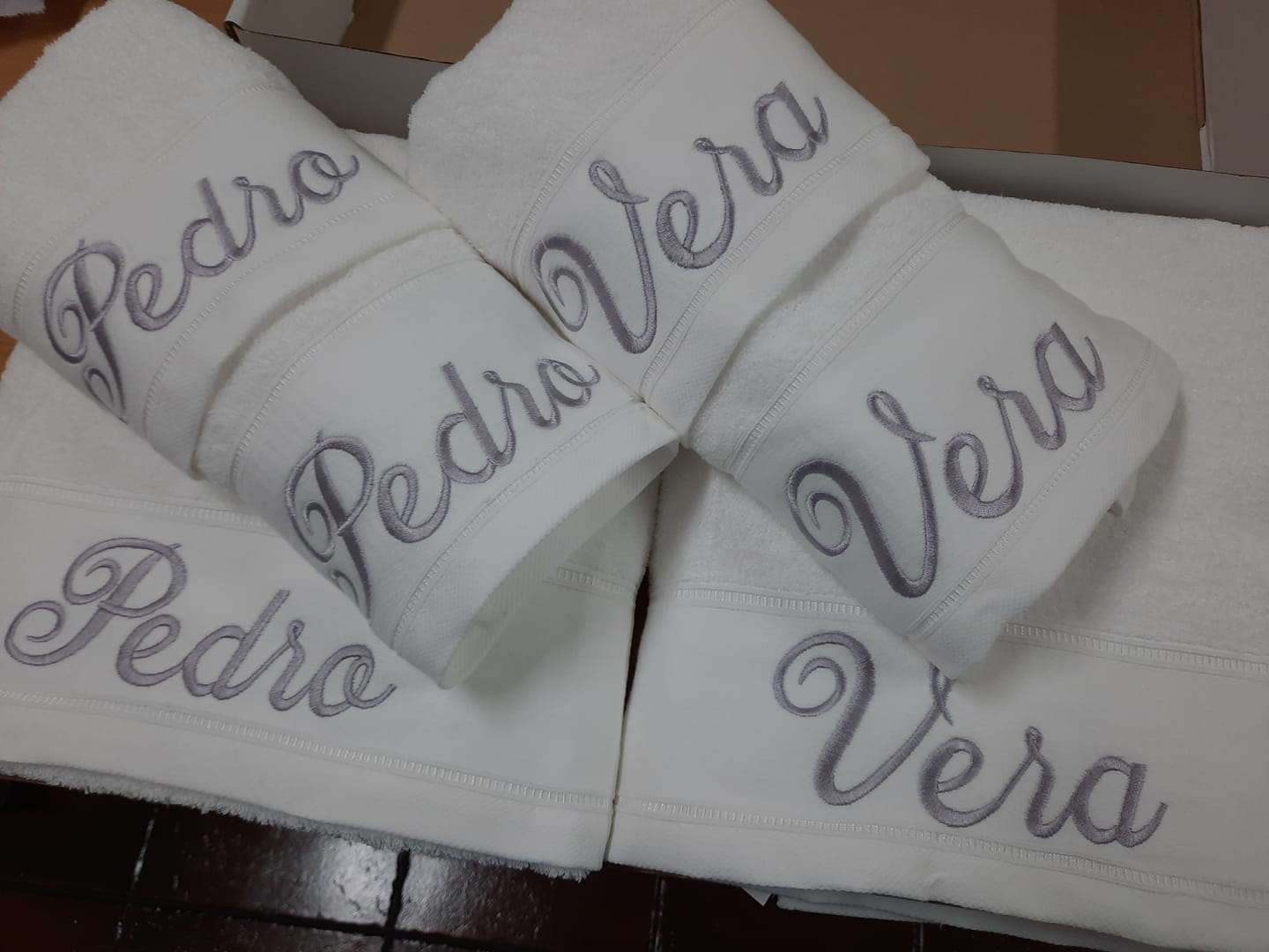 Jogo de Banho Personalizado com Nome