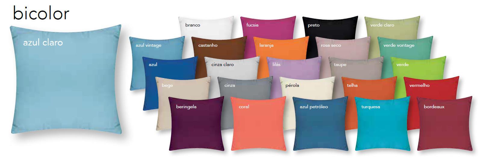 Almofada Bicolor freeshipping - Larbonito