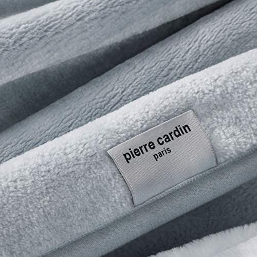 Cobertor Pierre Cardin Cinza Graphiti - Larbonito