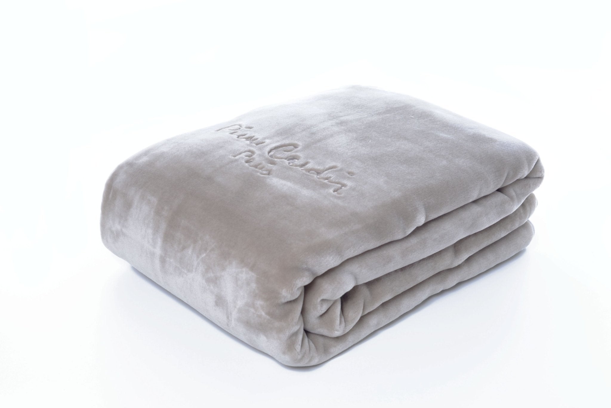 Cobertor Pierre Cardin Taupe - Larbonito