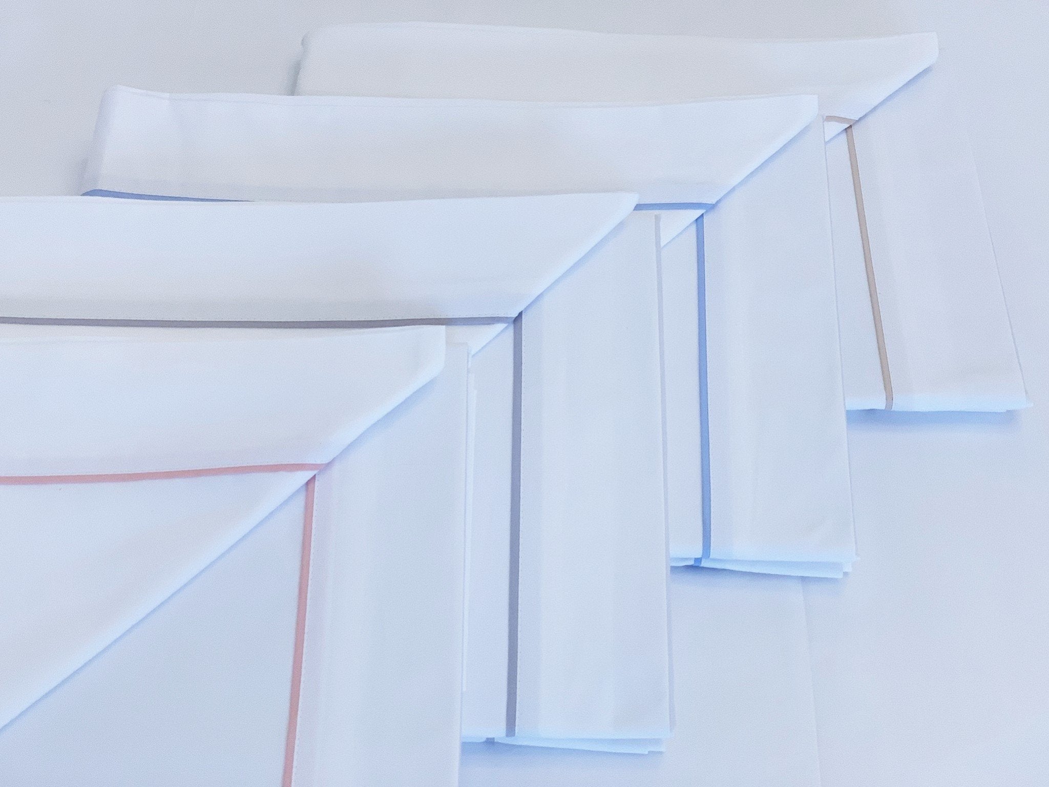 Conjunto de Lençóis de Cama Algodão Percal 400 Fios - Larbonito