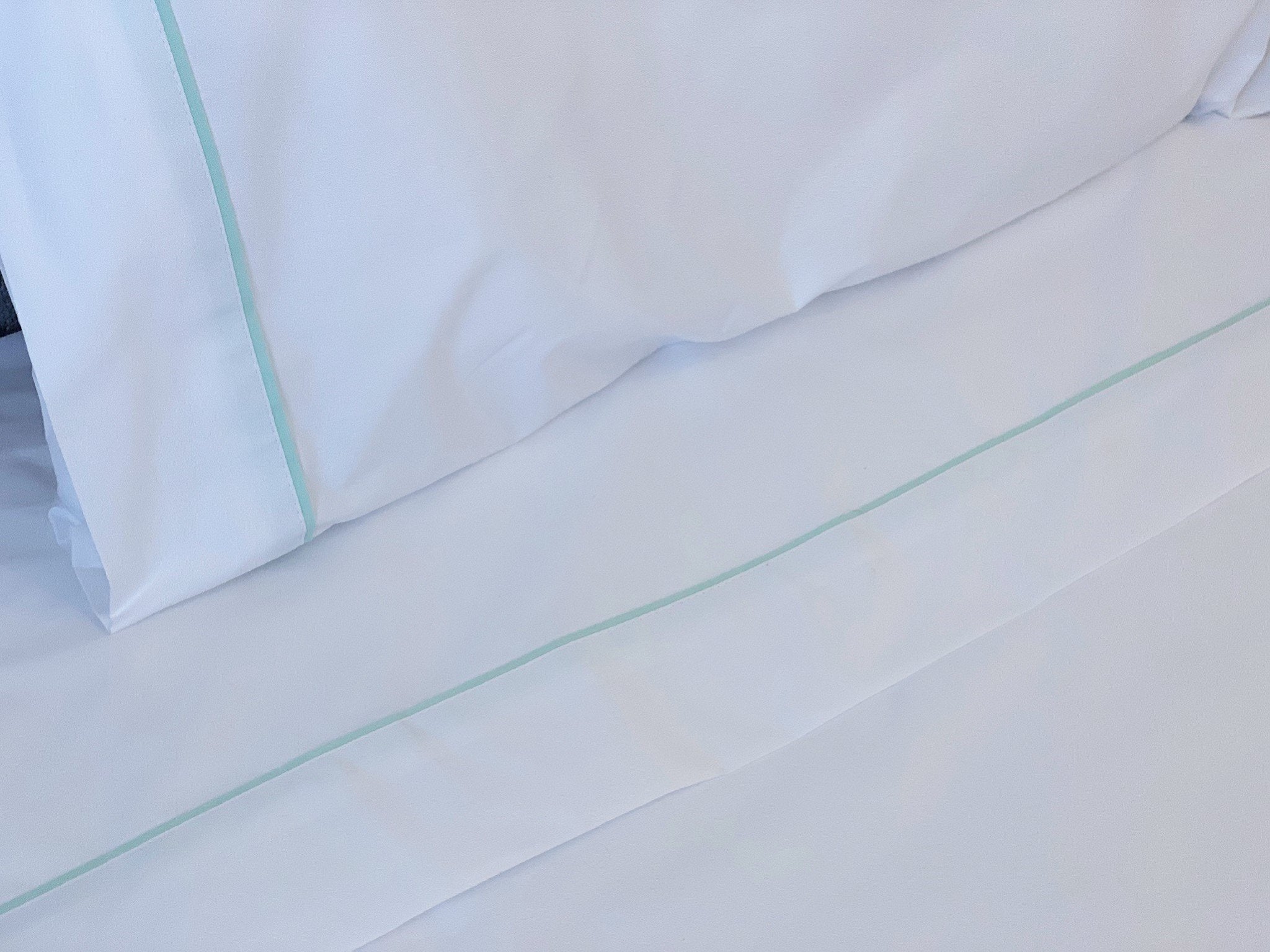 Conjunto de Lençóis de Cama Algodão Percal 400 Fios - Larbonito