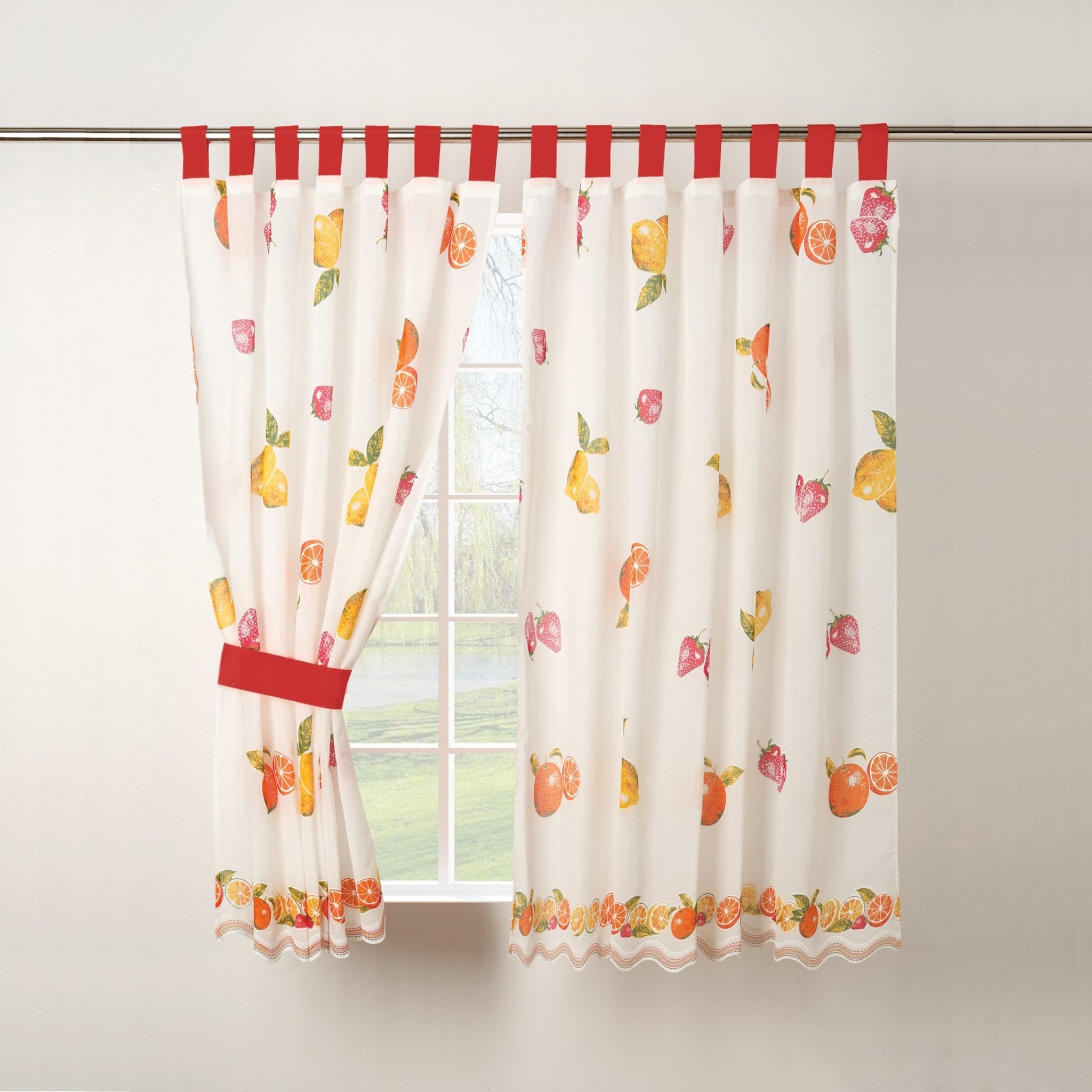 Cortinas de Cozinha Toranja freeshipping - Larbonito