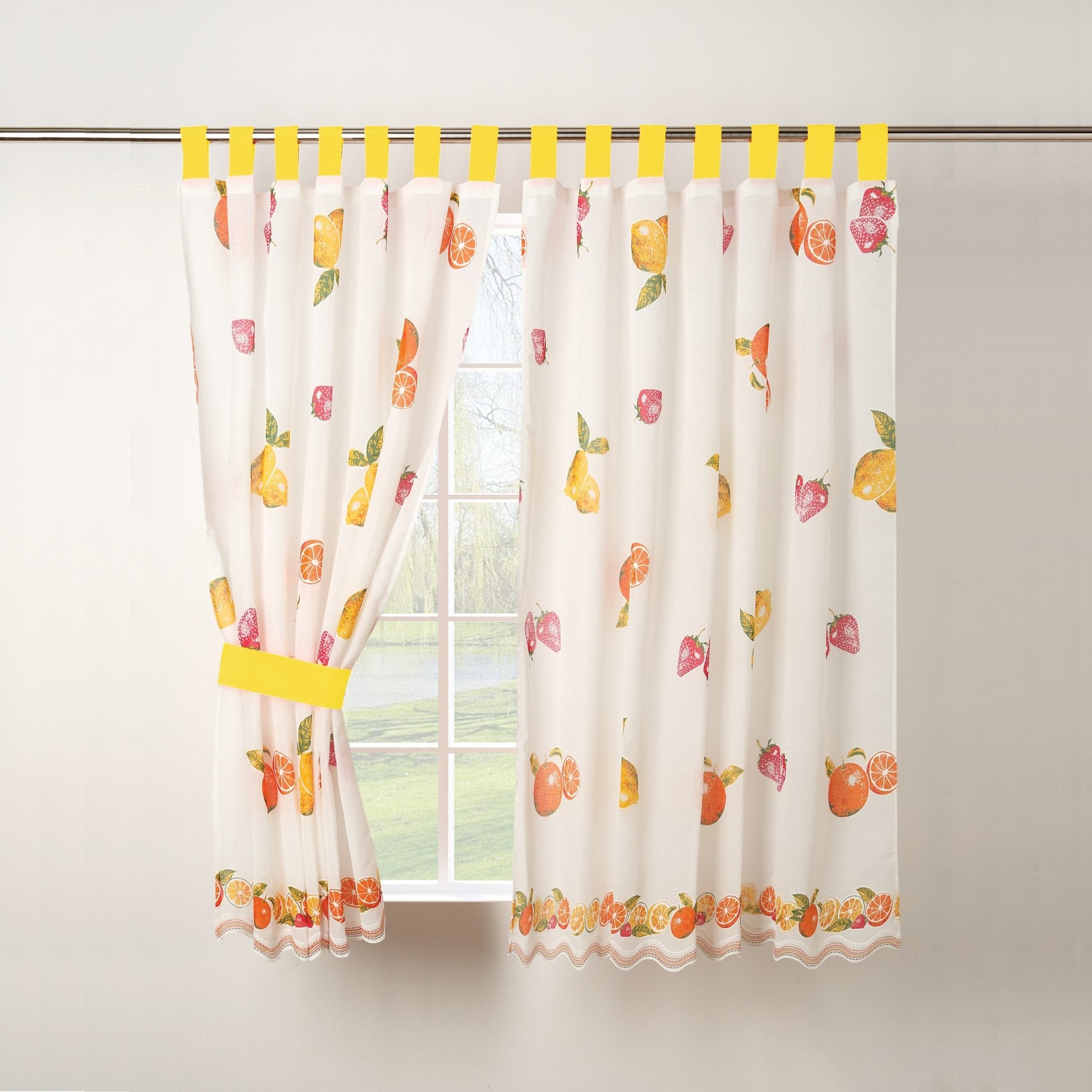 Cortinas de Cozinha Toranja freeshipping - Larbonito