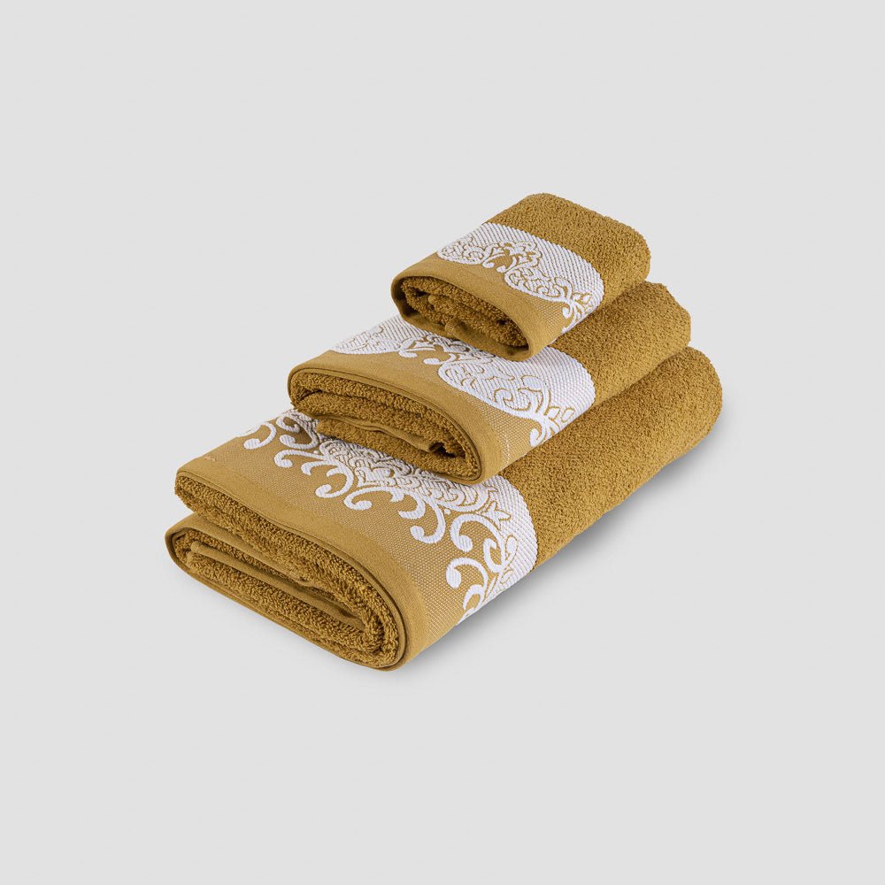 Jogo de Banho B500 Mostarda - Larbonito