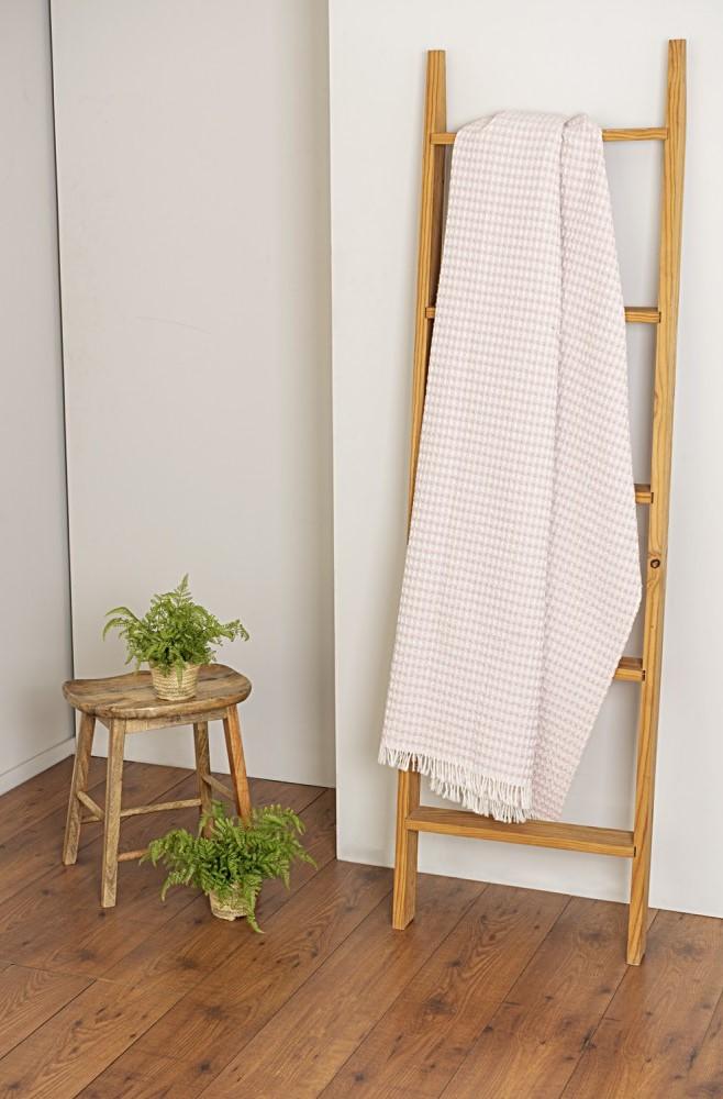 Manta Decorativa Colibri Rosa - Larbonito