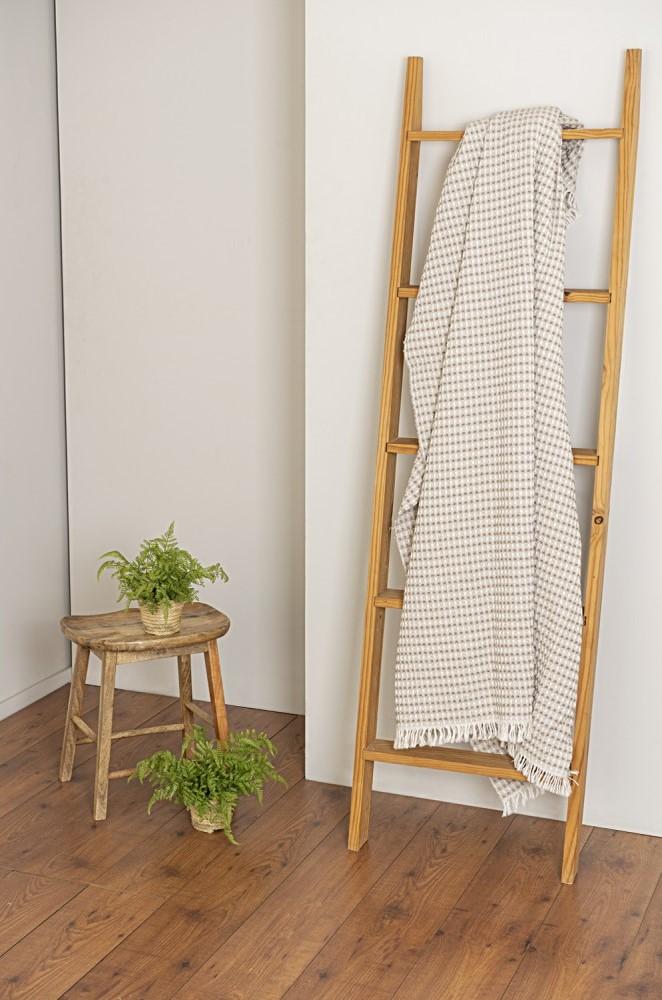 Manta Decorativa Colibri Taupe - Larbonito