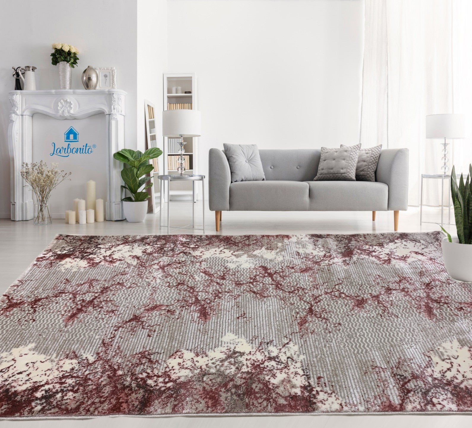 Tapete Invista Rosa - Larbonito