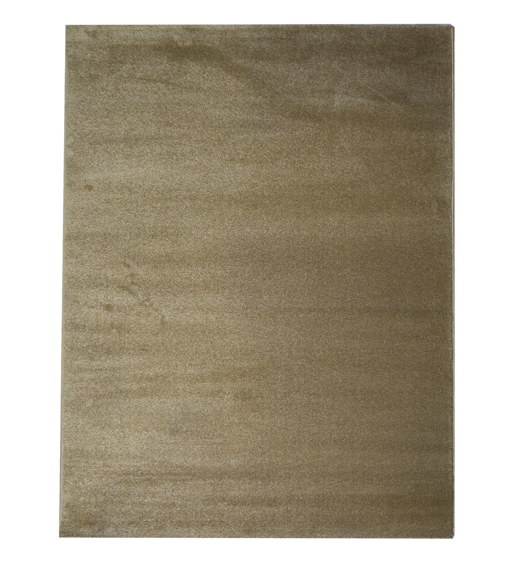 Tapete Liso Pelo Baixo Dourado - Verona - Larbonito