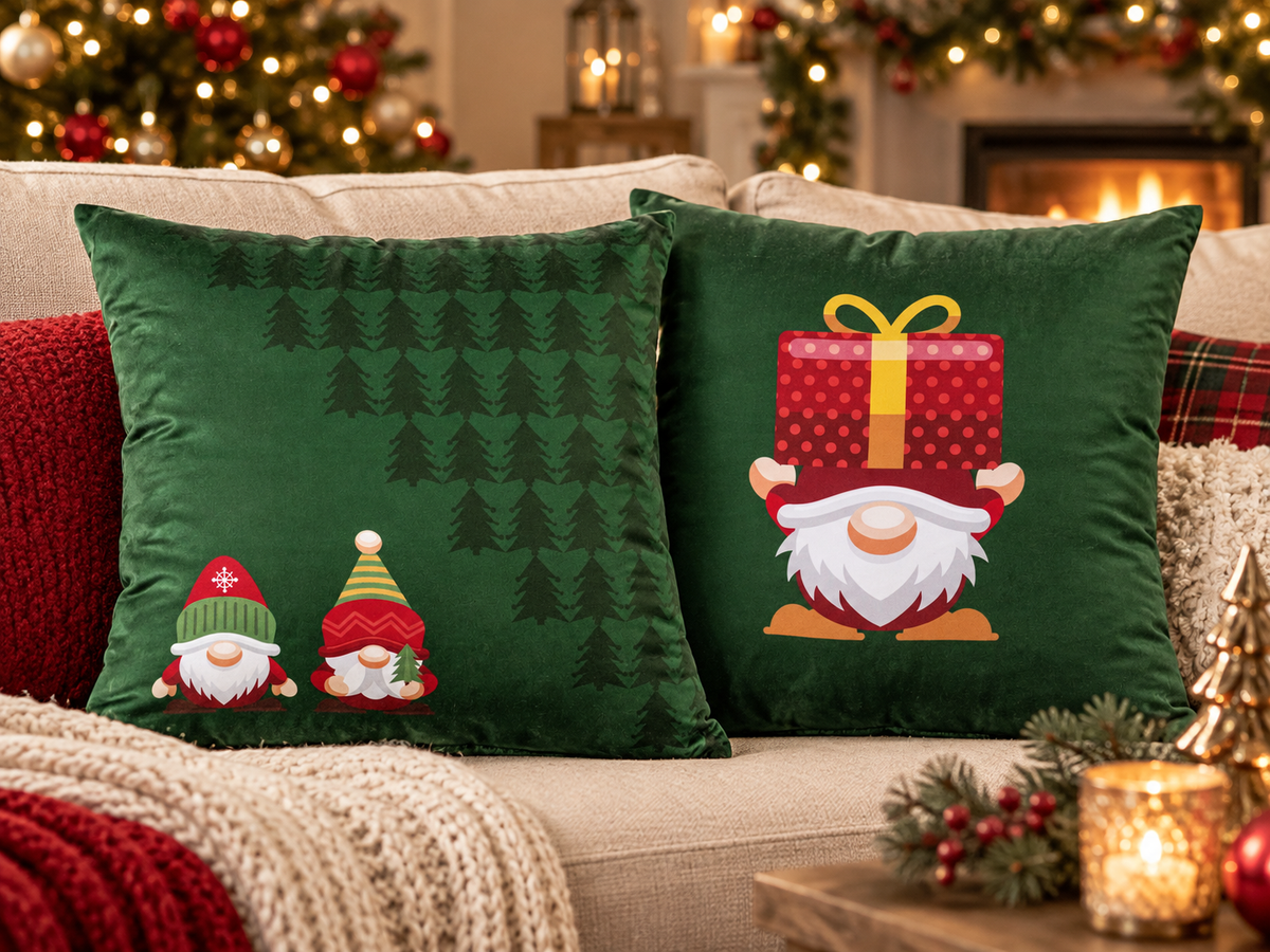 Almofada Decorativa de Natal Jingle