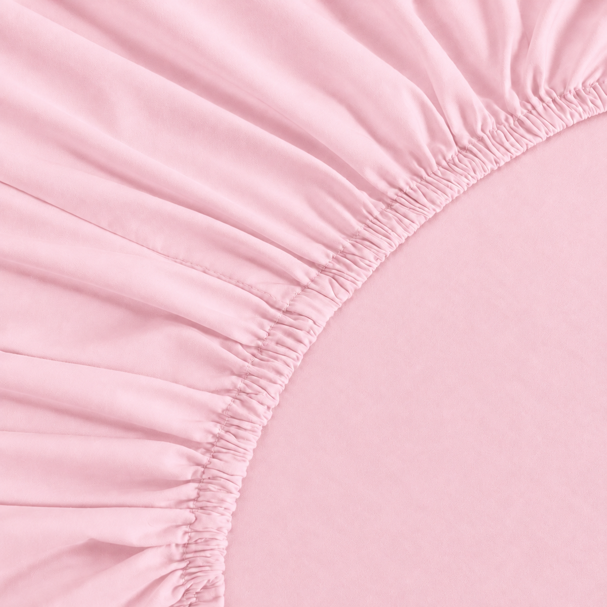 Lençol de Baixo Rosa Bebé Ajustável com Elástico
